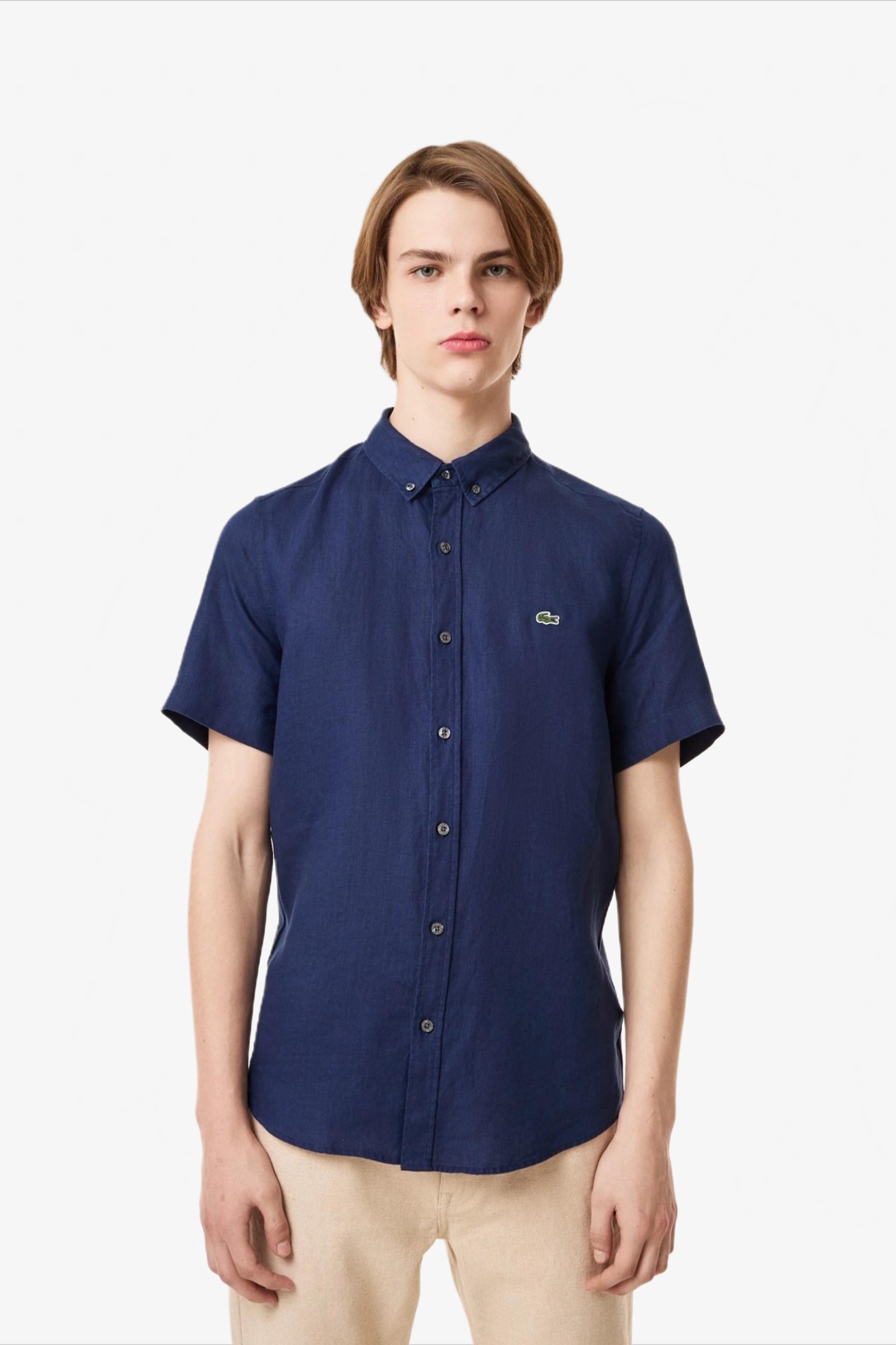 Мужская синяя рубашка Синий 41 Lacoste CH042626L Мужская синяя рубашка Синий 41 Lacoste CH042626L