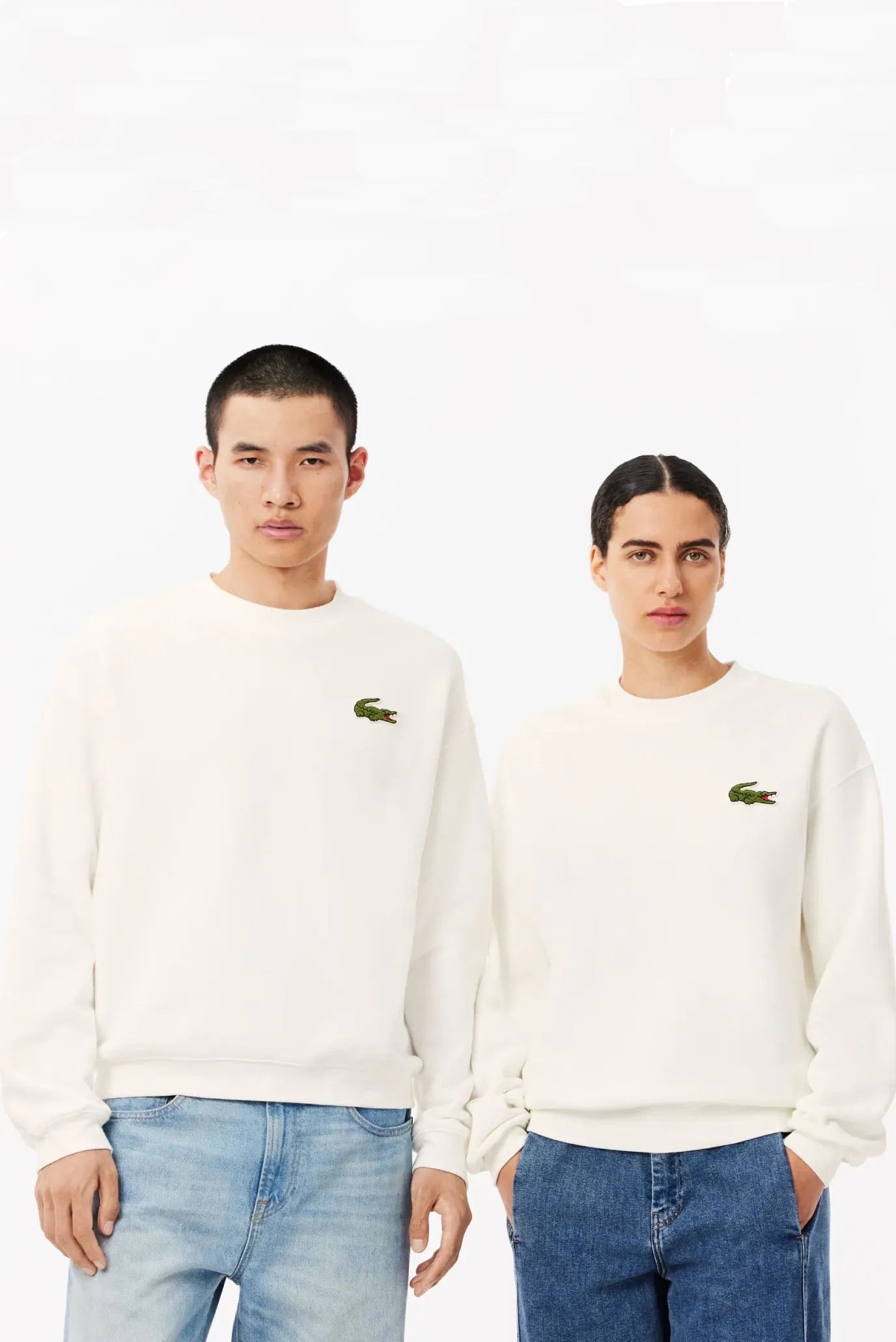 Білий світшот (унісекс) 4