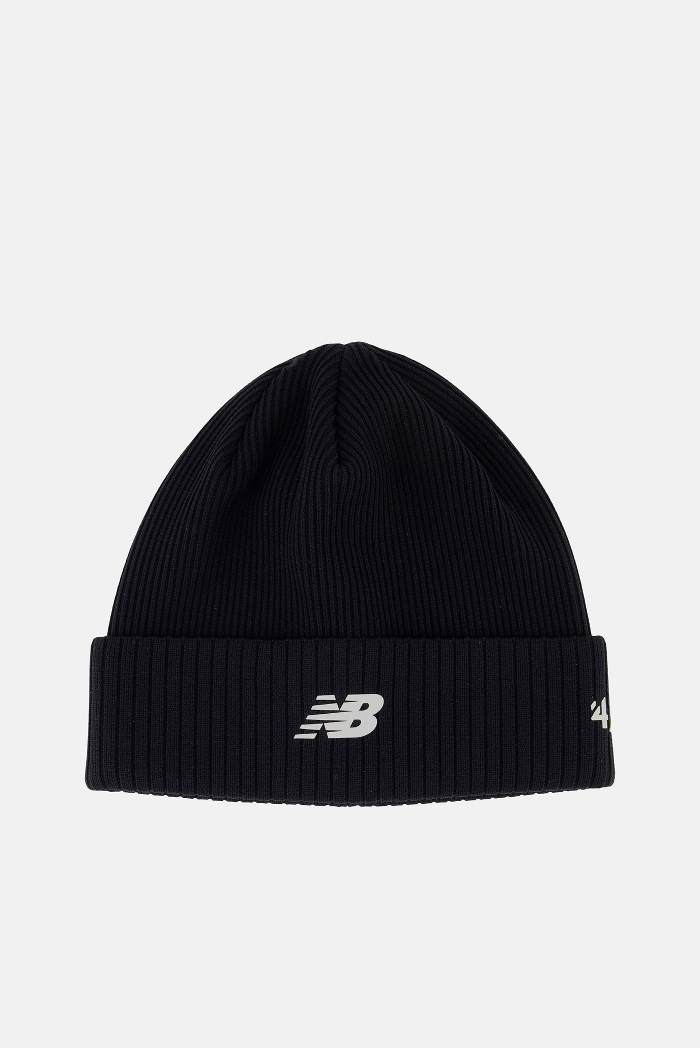 Черная шапка Striped Knit Hat Черный ONESIZE New Balance LAH01153BK Черная шапка Striped Knit Hat Черный ONESIZE New Balance LAH01153BK