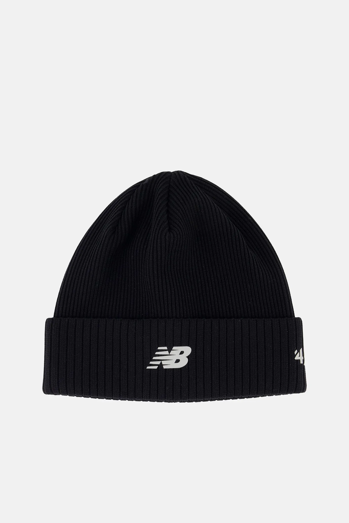 Чорна шапка Striped Knit Hat 1