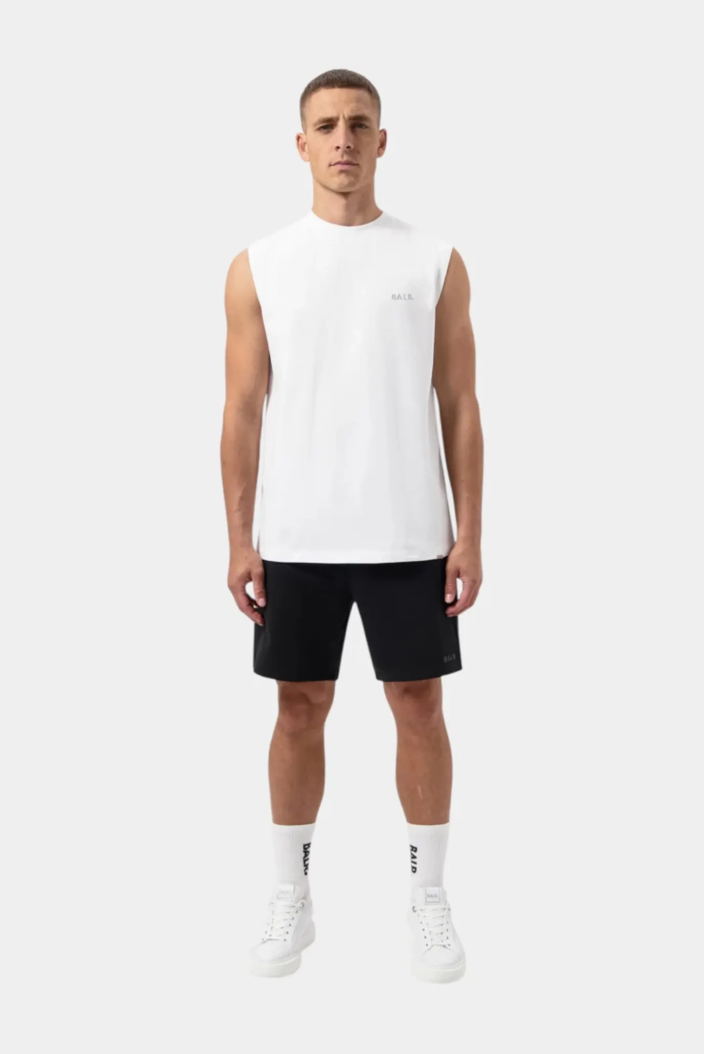 Чоловіча біла майка 4