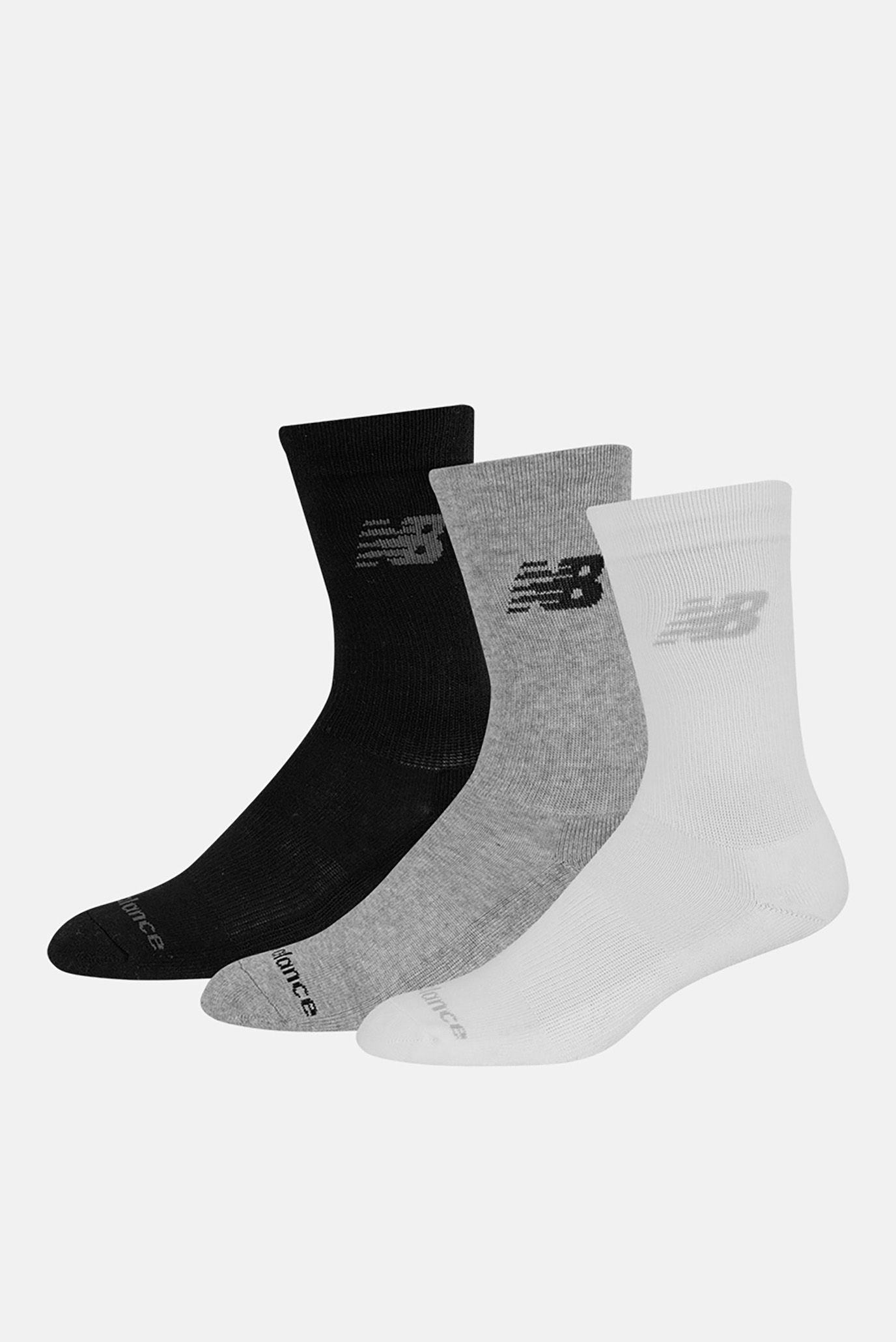 Носки Prf Cotton Cush Crew (3 пары) Разноцветный 35-38 New Balance LAS95363WM Носки Prf Cotton Cush Crew (3 пары) Разноцветный 35-38 New Balance LAS95363WM