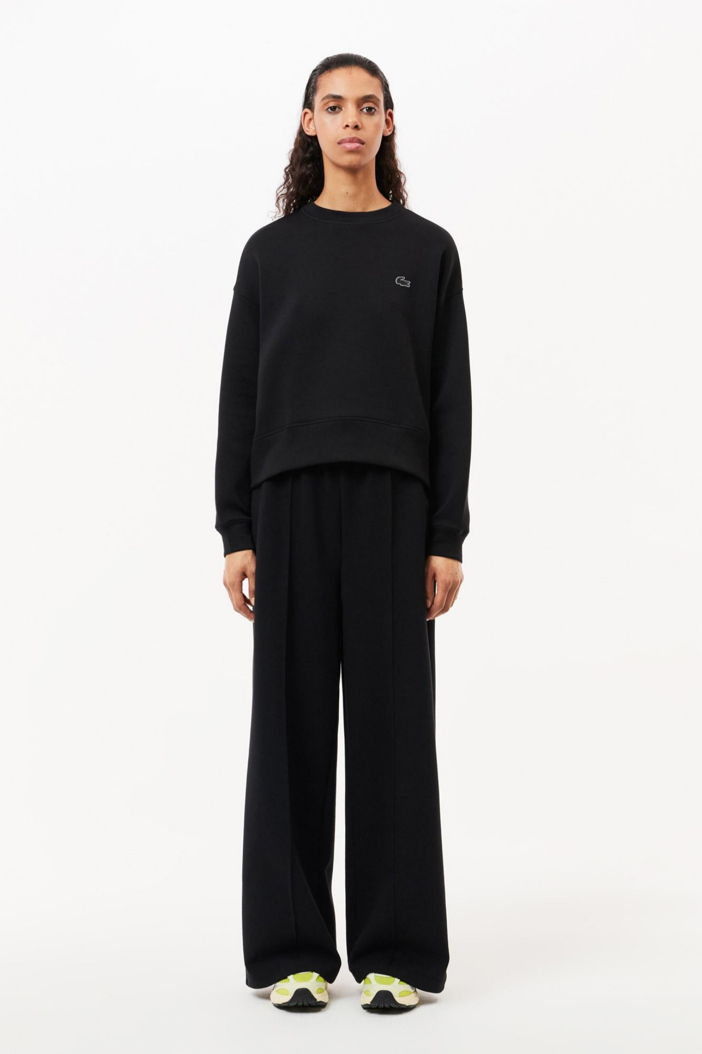 Женские черные спортивные штаны Черный 38 Lacoste XF7374031 Женские черные спортивные штаны Черный 38 Lacoste XF7374031