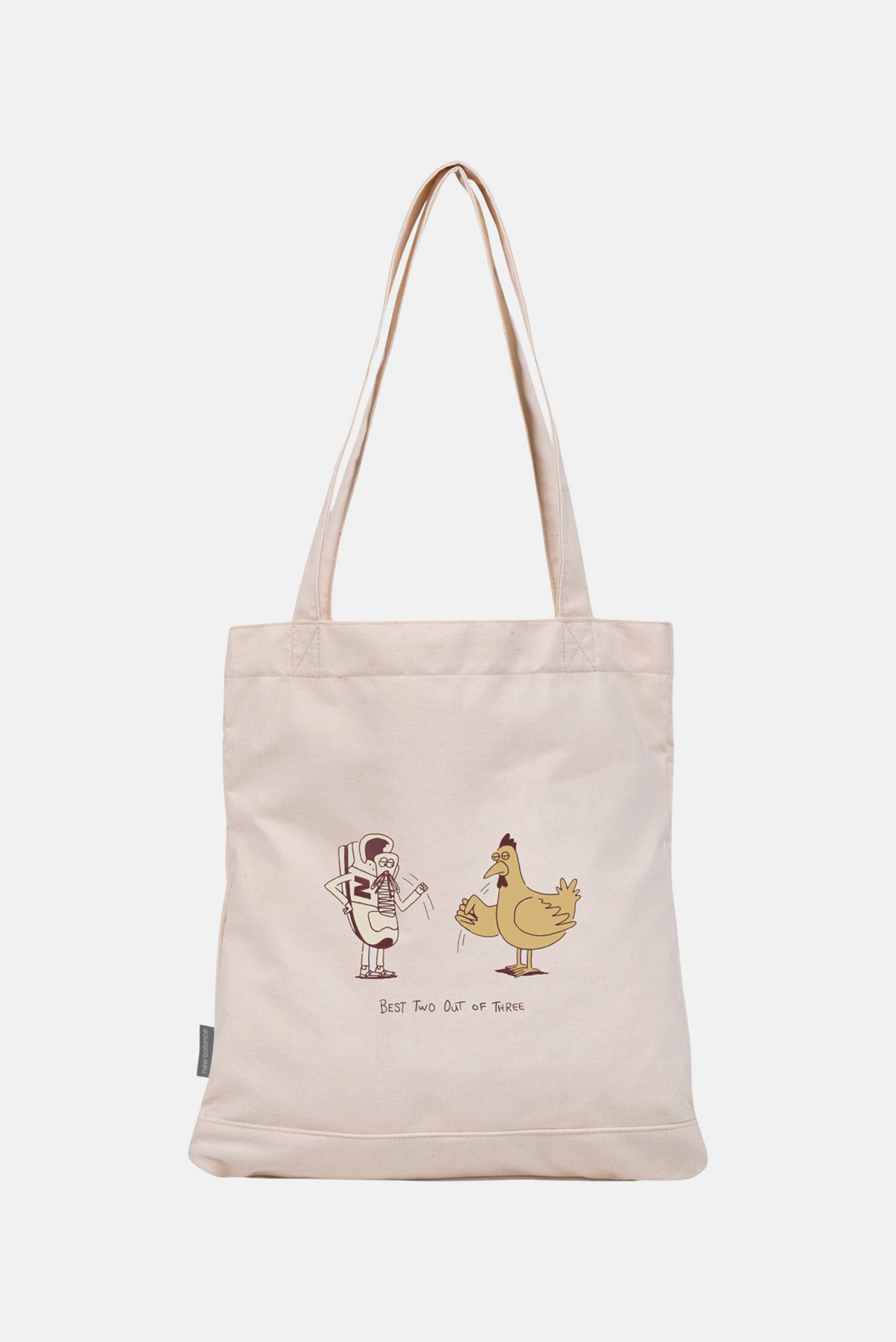 Бежевая сумка-шопер TOTE LEGACY COTTON Бежевый ONESIZE New Balance LAB51503AS2 Бежевая сумка-шопер TOTE LEGACY COTTON Бежевый ONESIZE New Balance LAB51503AS2