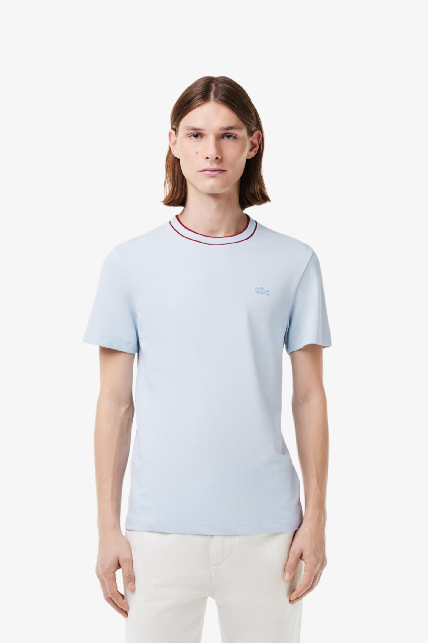 Мужская голубая футболка Голубой XS Lacoste TH8174J2G Мужская голубая футболка Голубой XS Lacoste TH8174J2G