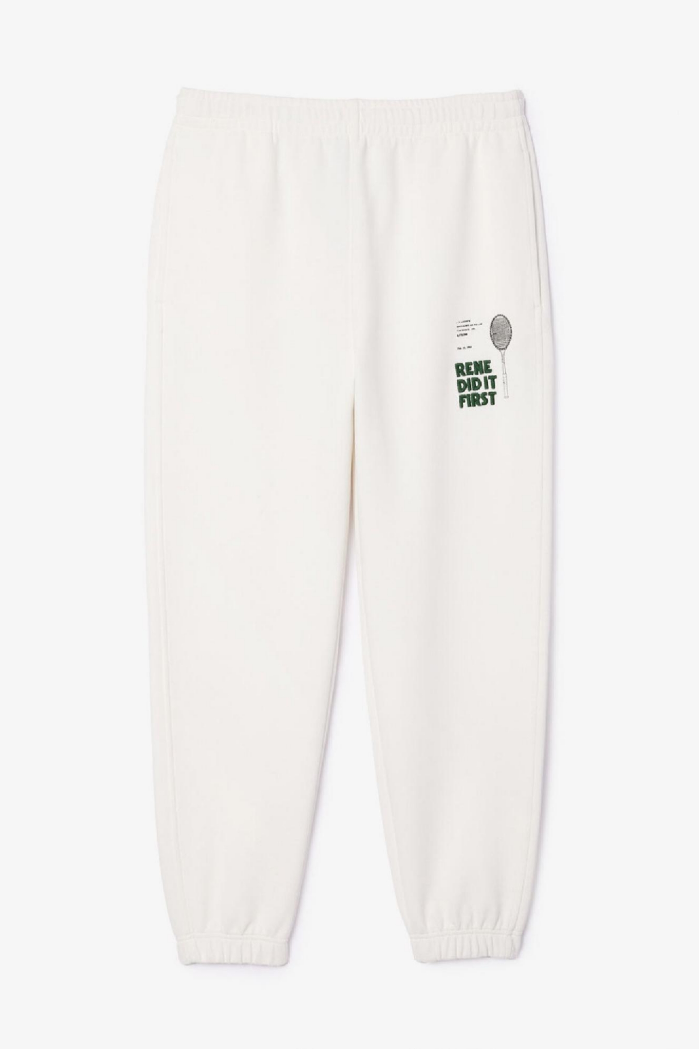 Мужские белые спортивные штаны Белый M Lacoste XH014770V Мужские белые спортивные штаны Белый M Lacoste XH014770V