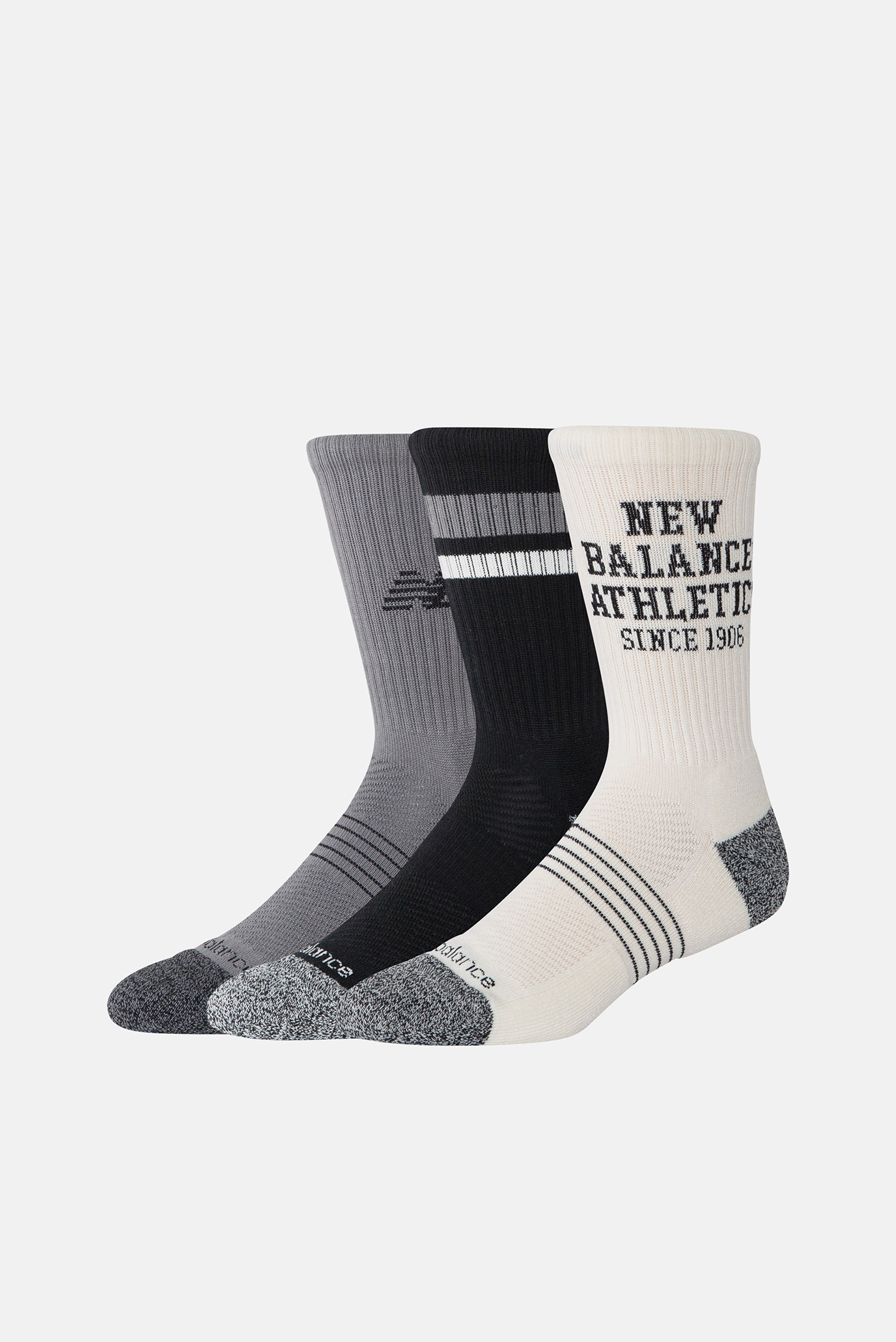 Носки Active Graphic Crew Socks (3 пары) Разноцветный 39-42 New Balance LAS35111AS Носки Active Graphic Crew Socks (3 пары) Разноцветный 39-42 New Balance LAS35111AS