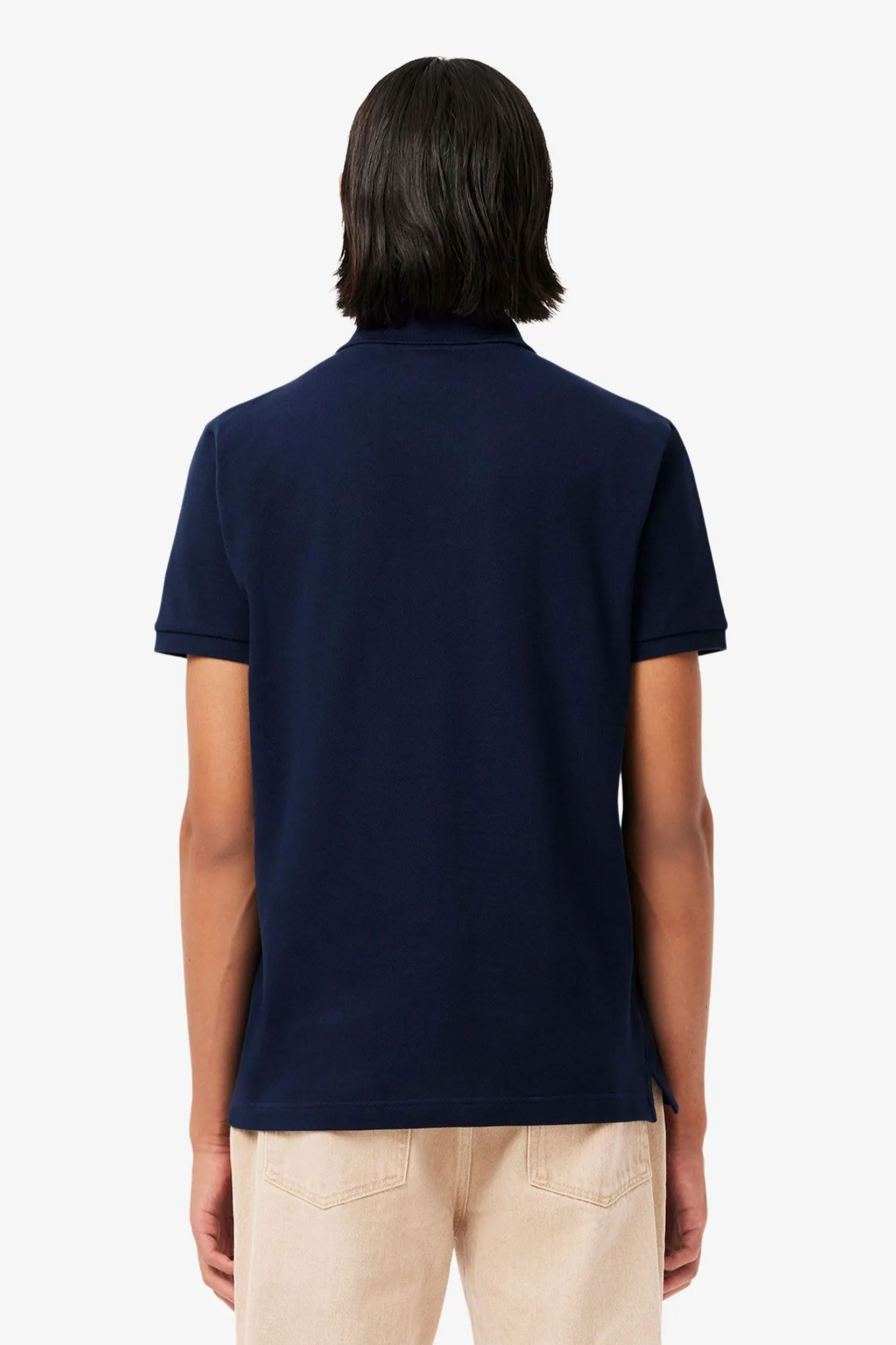 Мужское темно-синее поло L.12.12 2