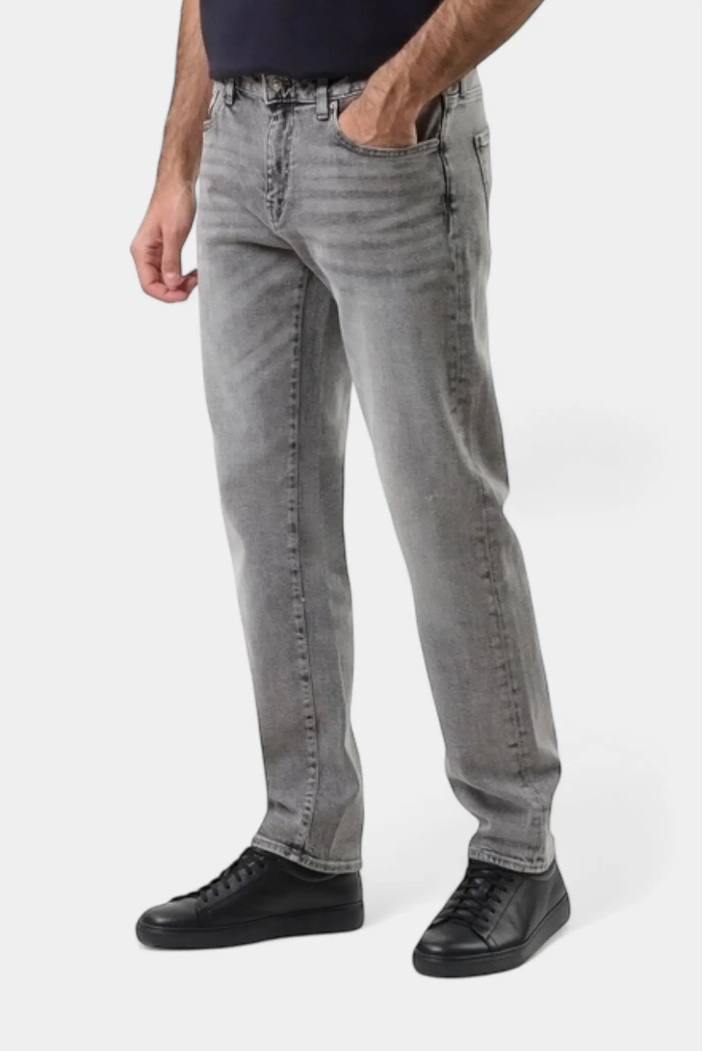 Мужские серые джинсы 1