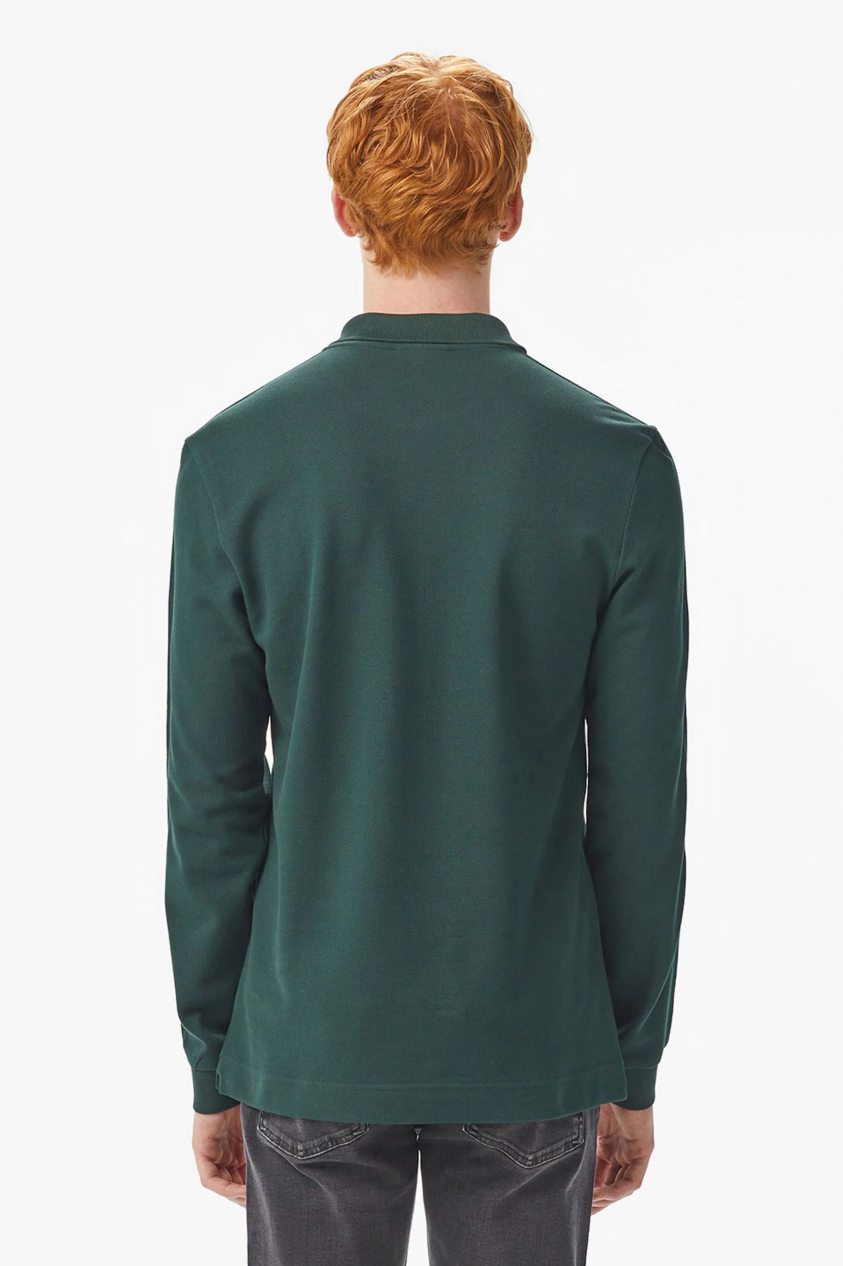 Мужское зеленое поло 2