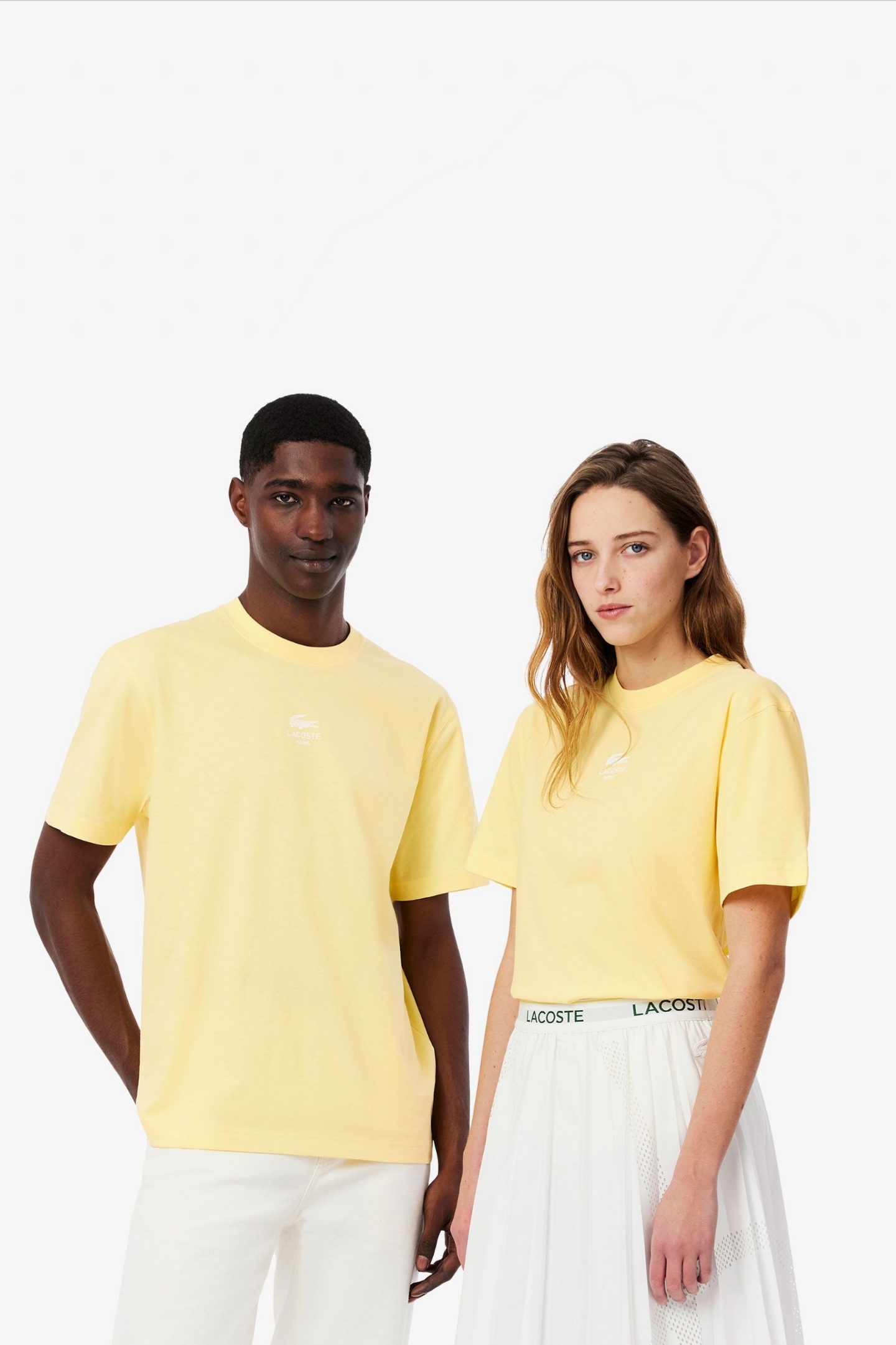 Мужская желтая футболка Желтый XXL Lacoste TH2739107 Мужская желтая футболка Желтый XXL Lacoste TH2739107