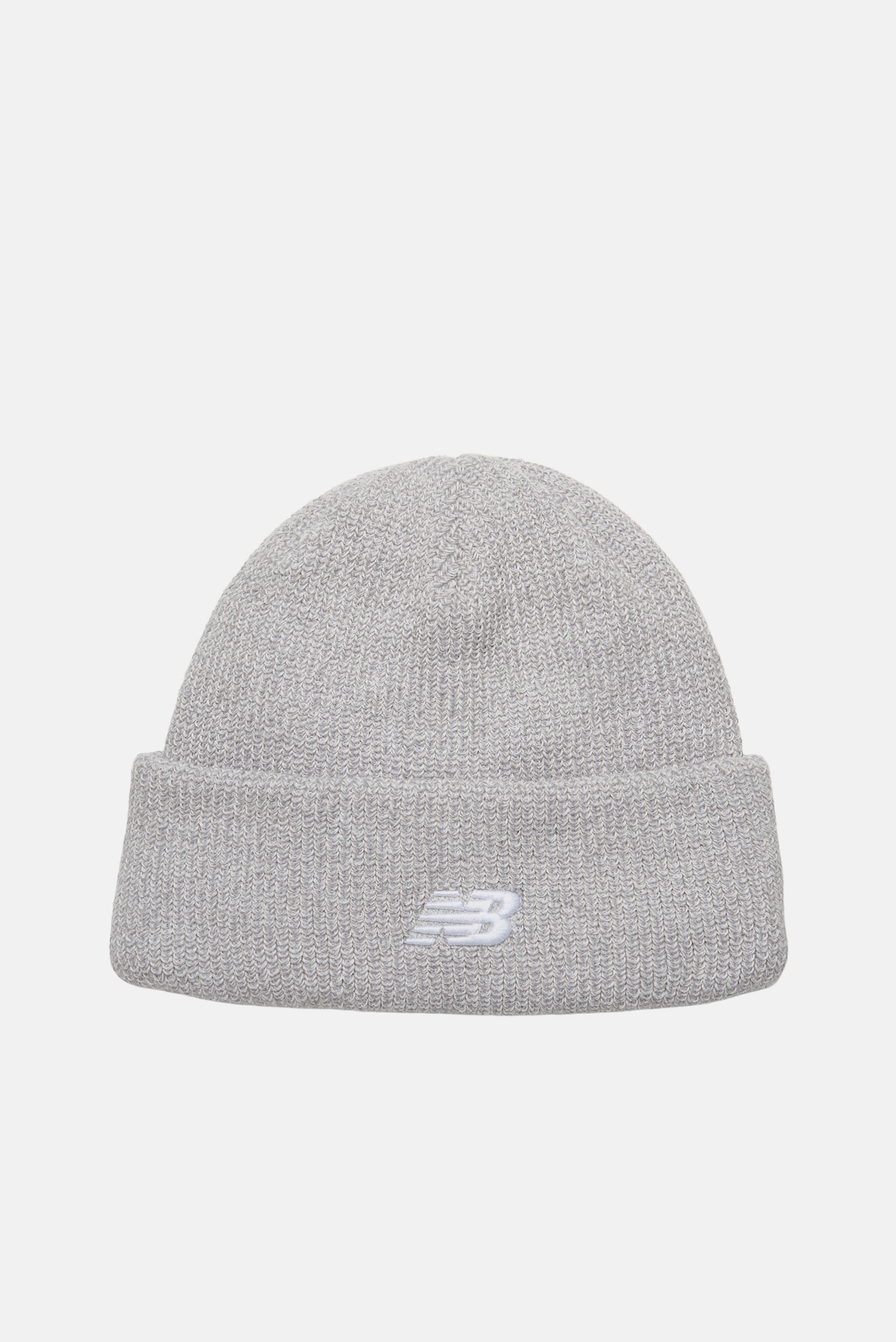 Серая шапка Cuff Knit Hat Серый ONESIZE New Balance LAH00543GYM Серая шапка Cuff Knit Hat Серый ONESIZE New Balance LAH00543GYM
