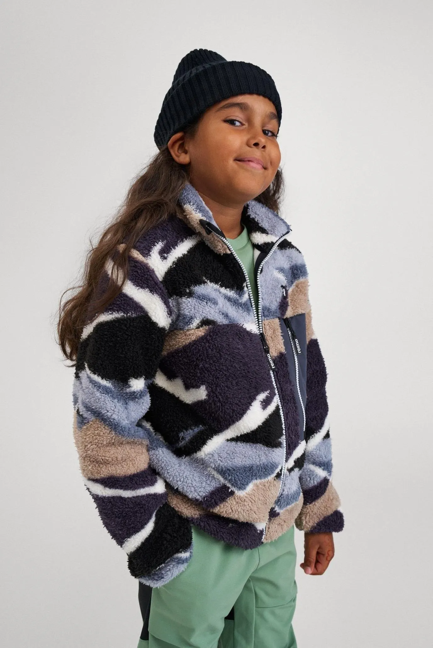 Дитячий сірий кардиган Turilas 4