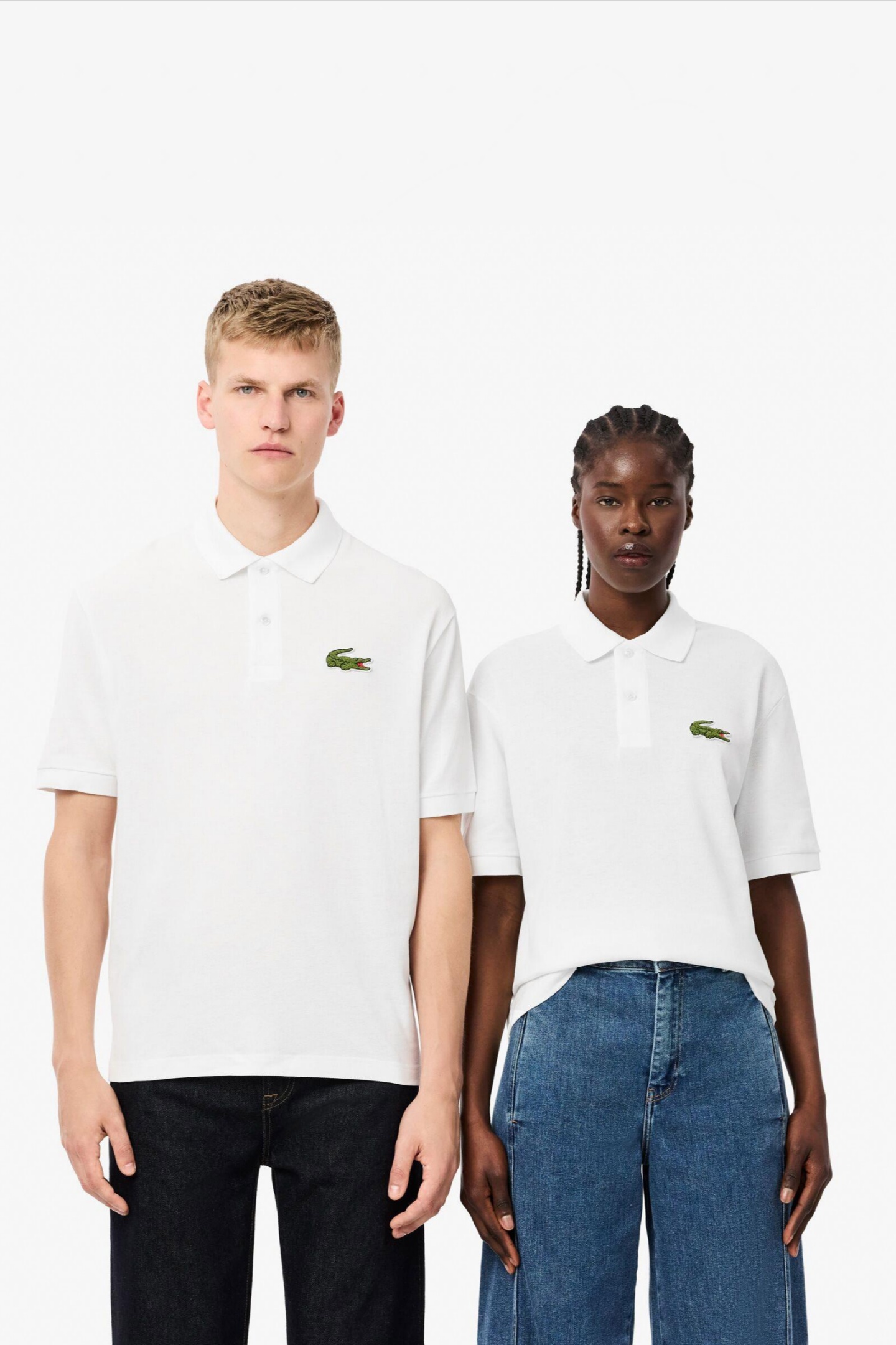 Белое поло (унисекс) Белый M Lacoste PH2751001 Белое поло (унисекс) Белый M Lacoste PH2751001