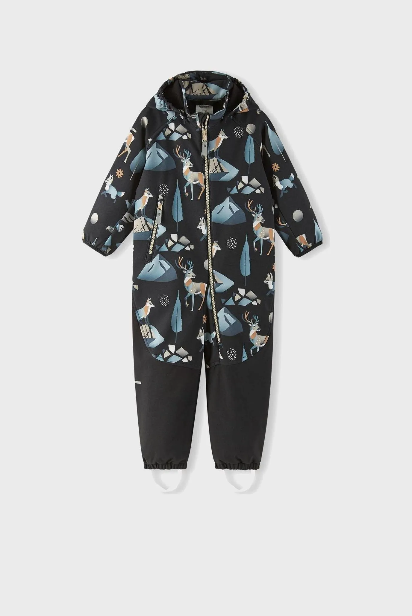 Дитячий чорний комбінезон  Mjosa 2