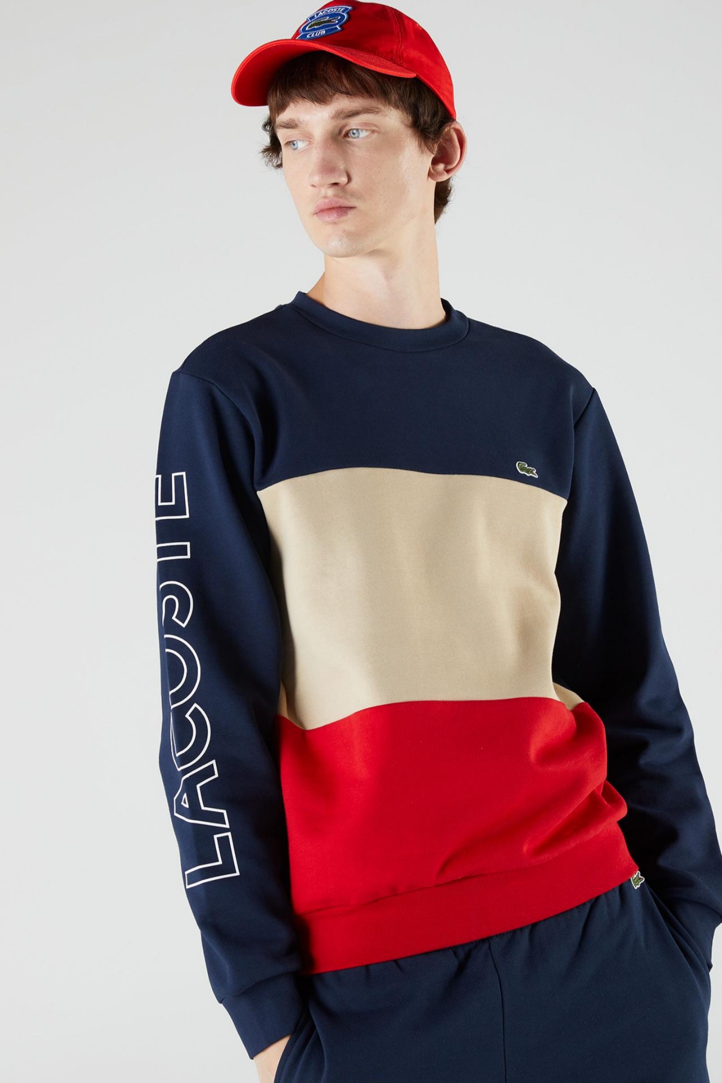 Мужская синяя толстовка Синий S Lacoste SH69041FE Мужская синяя толстовка Синий S Lacoste SH69041FE