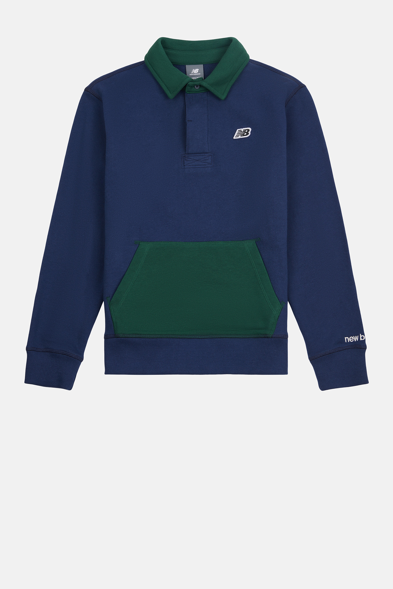 Детский синий реглан Premium LB Rugby Синий 15-16Y New Balance LAKB0077NNY Детский синий реглан Premium LB Rugby Синий 15-16Y New Balance LAKB0077NNY