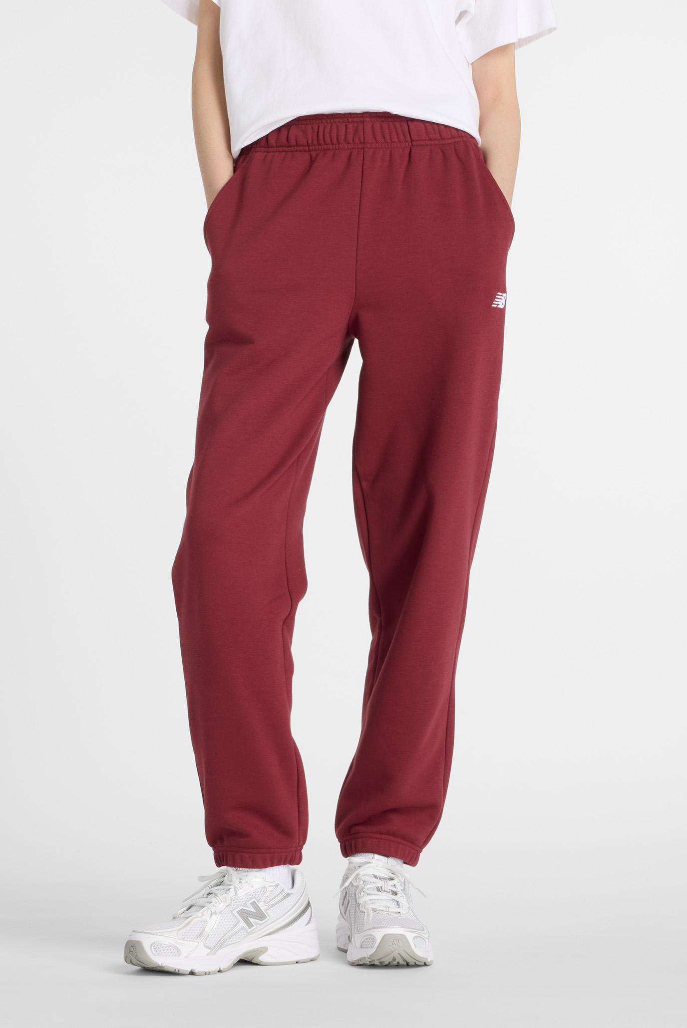 Женские бордовые спортивные штаны Sport Essentials Бордовый M New Balance WP41500MHB Женские бордовые спортивные штаны Sport Essentials Бордовый M New Balance WP41500MHB