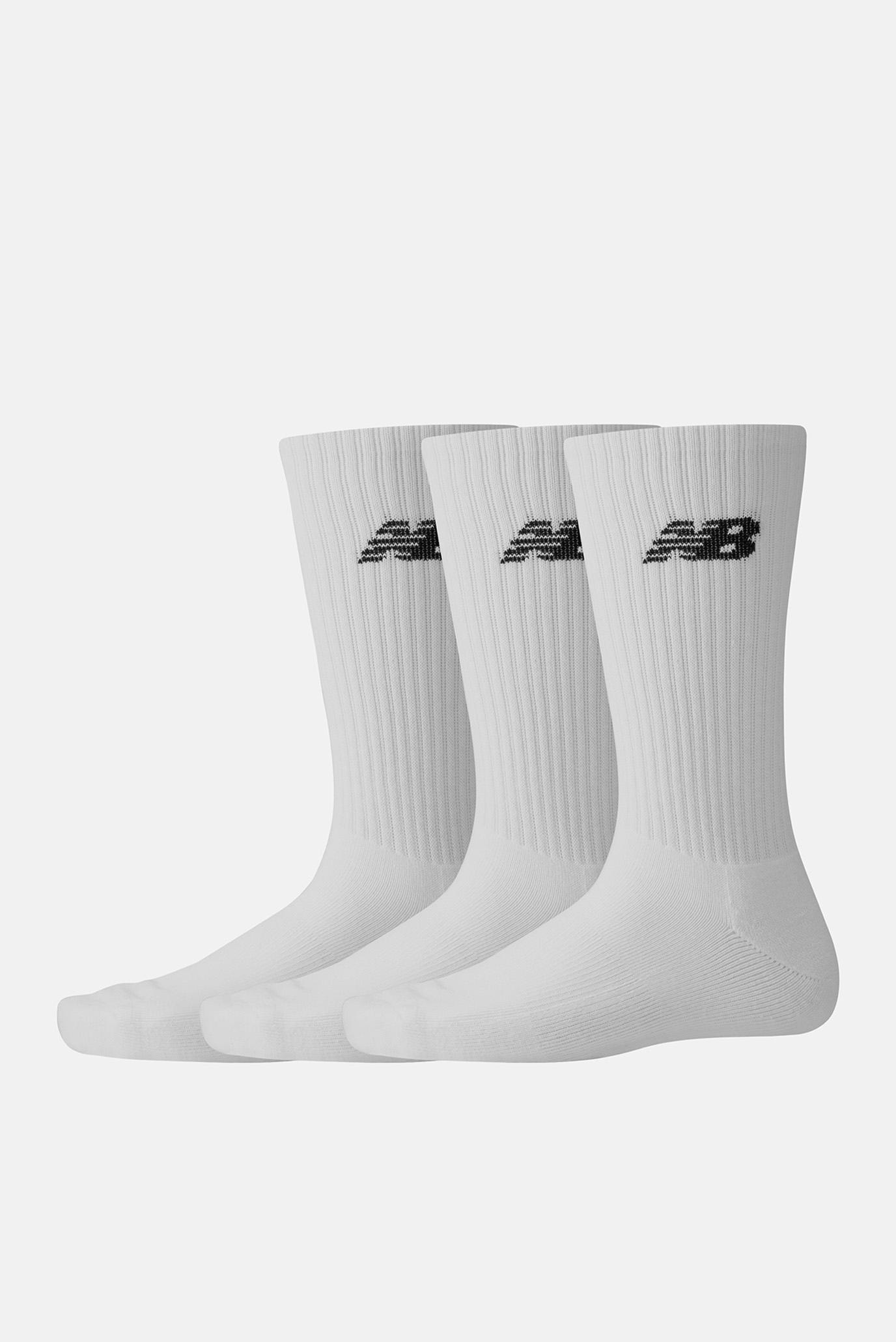Белые носки NB Everyday (3 пары) Белый 39-42 New Balance LAS33863WT Белые носки NB Everyday (3 пары) Белый 39-42 New Balance LAS33863WT