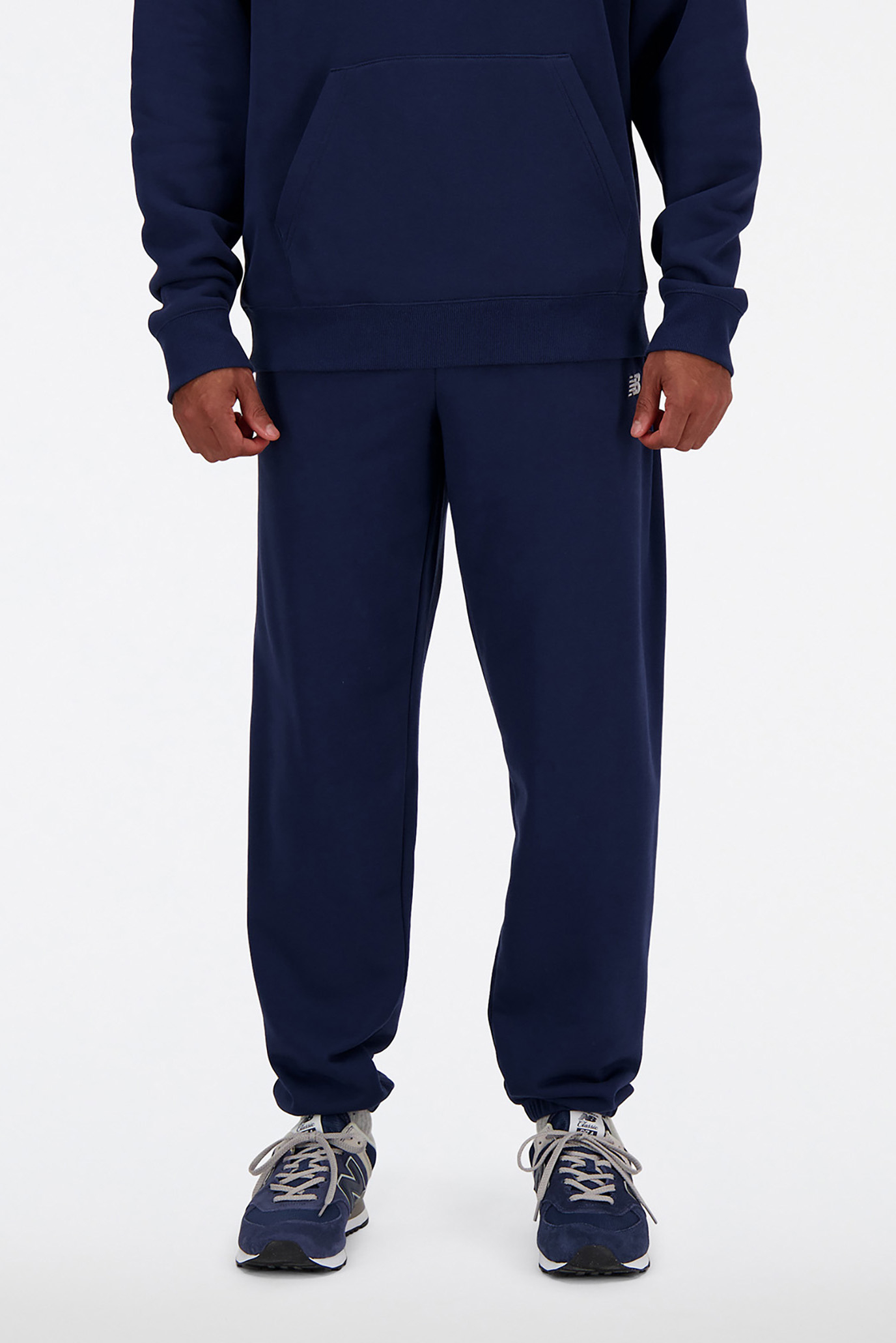 Мужские синие спортивные брюки NB Small Logo Синий XXL New Balance MP41519NNY Мужские синие спортивные брюки NB Small Logo Синий XXL New Balance MP41519NNY