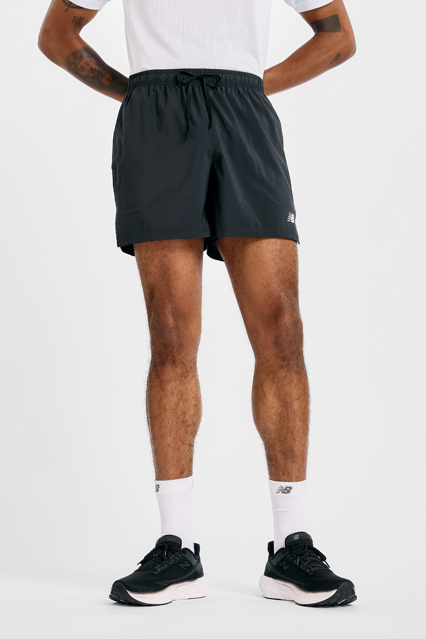 Мужские черные шорты NB Sport 5" Черный M New Balance MS51901BK Мужские черные шорты NB Sport 5" Черный M New Balance MS51901BK