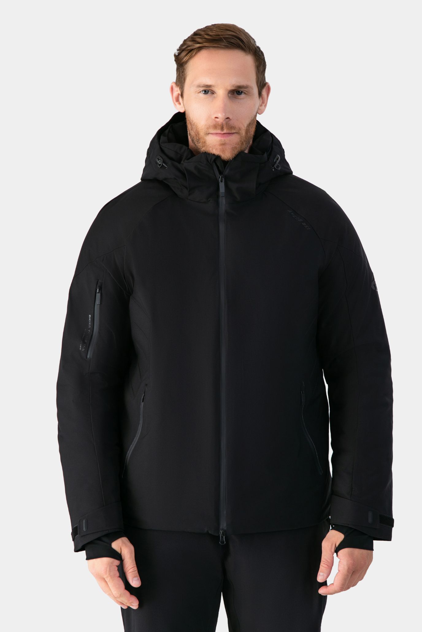 Чоловіча чорна куртка Ski jacket 1