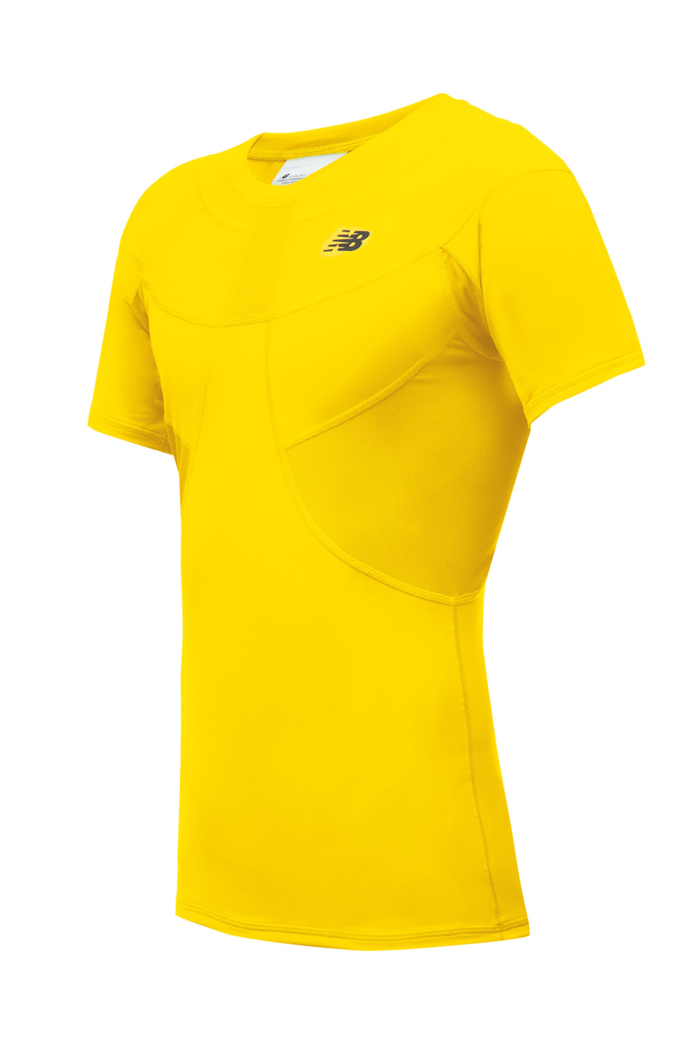 Мужская желтая футболка COMPRESSION Желтый M New Balance MT231755LMC Мужская желтая футболка COMPRESSION Желтый M New Balance MT231755LMC