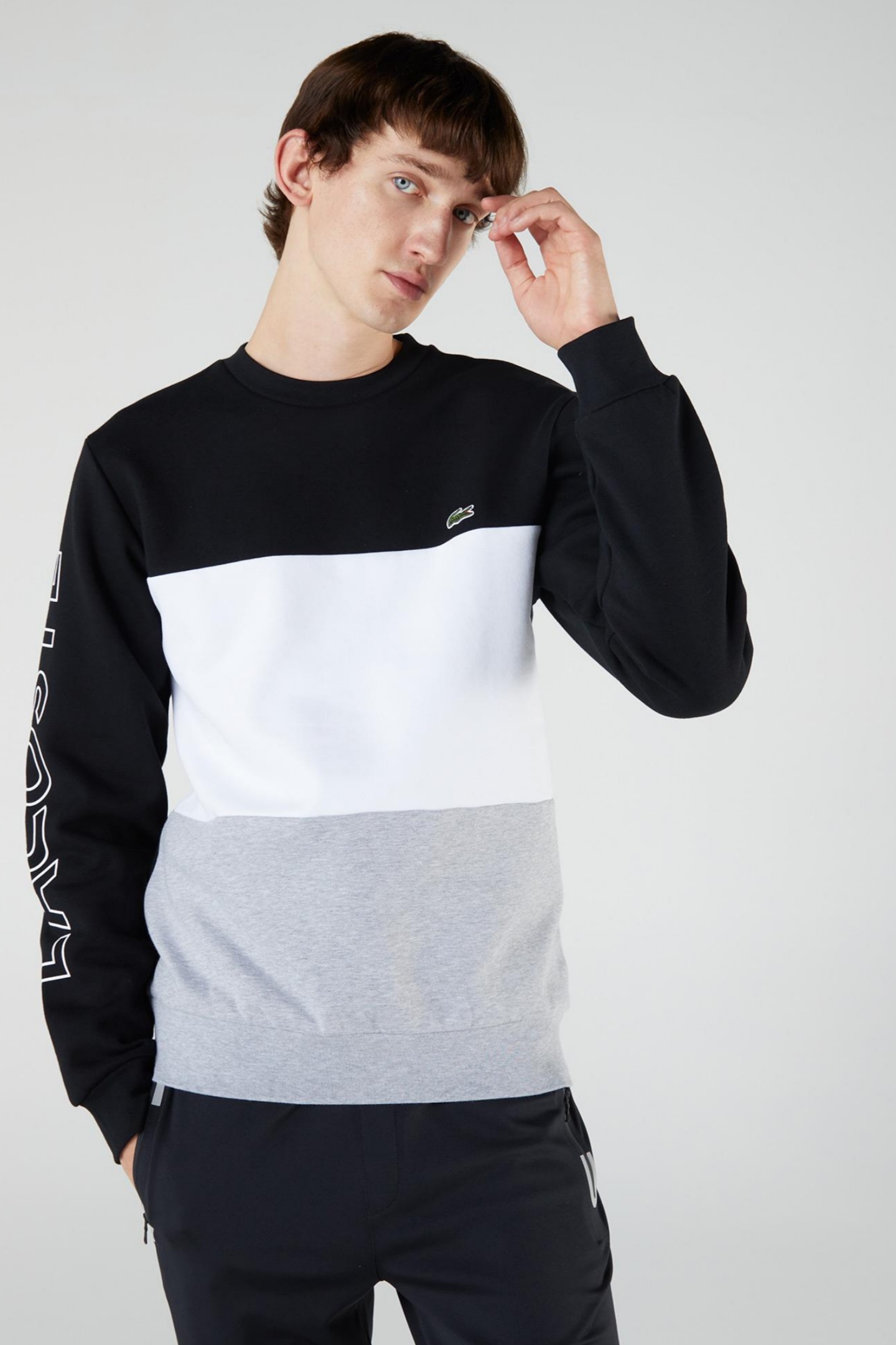 Мужская синяя толстовка Синий L-XL Lacoste SH6904NUA Мужская синяя толстовка Синий L-XL Lacoste SH6904NUA