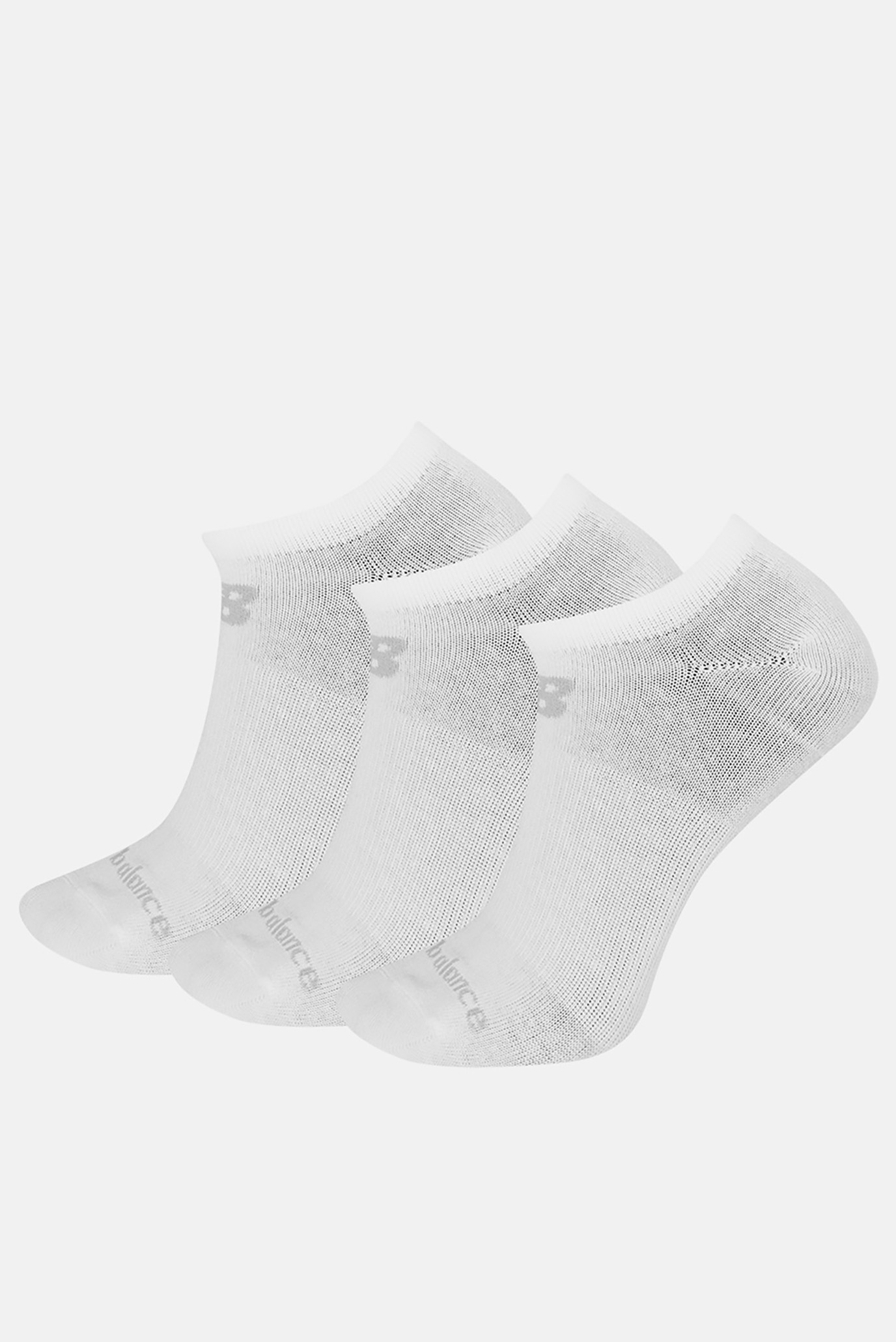 Белые носки Prf Cotton Flat Knit No Show (3 пары) Белый 35-38 New Balance LAS95123WT Белые носки Prf Cotton Flat Knit No Show (3 пары) Белый 35-38 New Balance LAS95123WT
