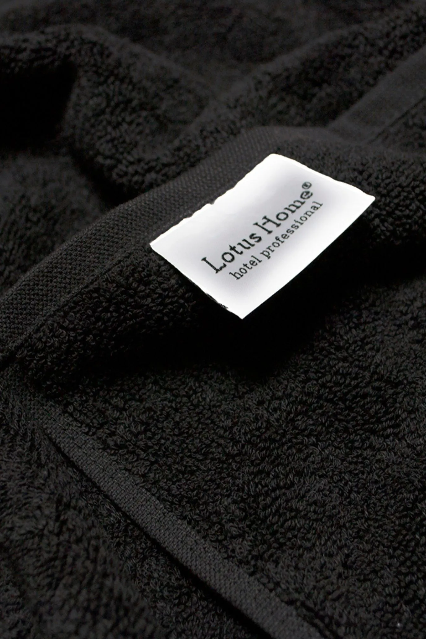 Полотенце - Hotel Basic черный 70X140 (16/1) 450 г/м2 3