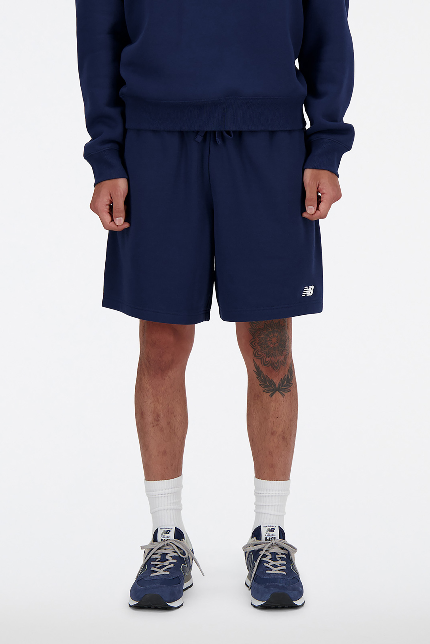 Мужские синие шорты NB Small Logo Синий M New Balance MS41520NNY Мужские синие шорты NB Small Logo Синий M New Balance MS41520NNY