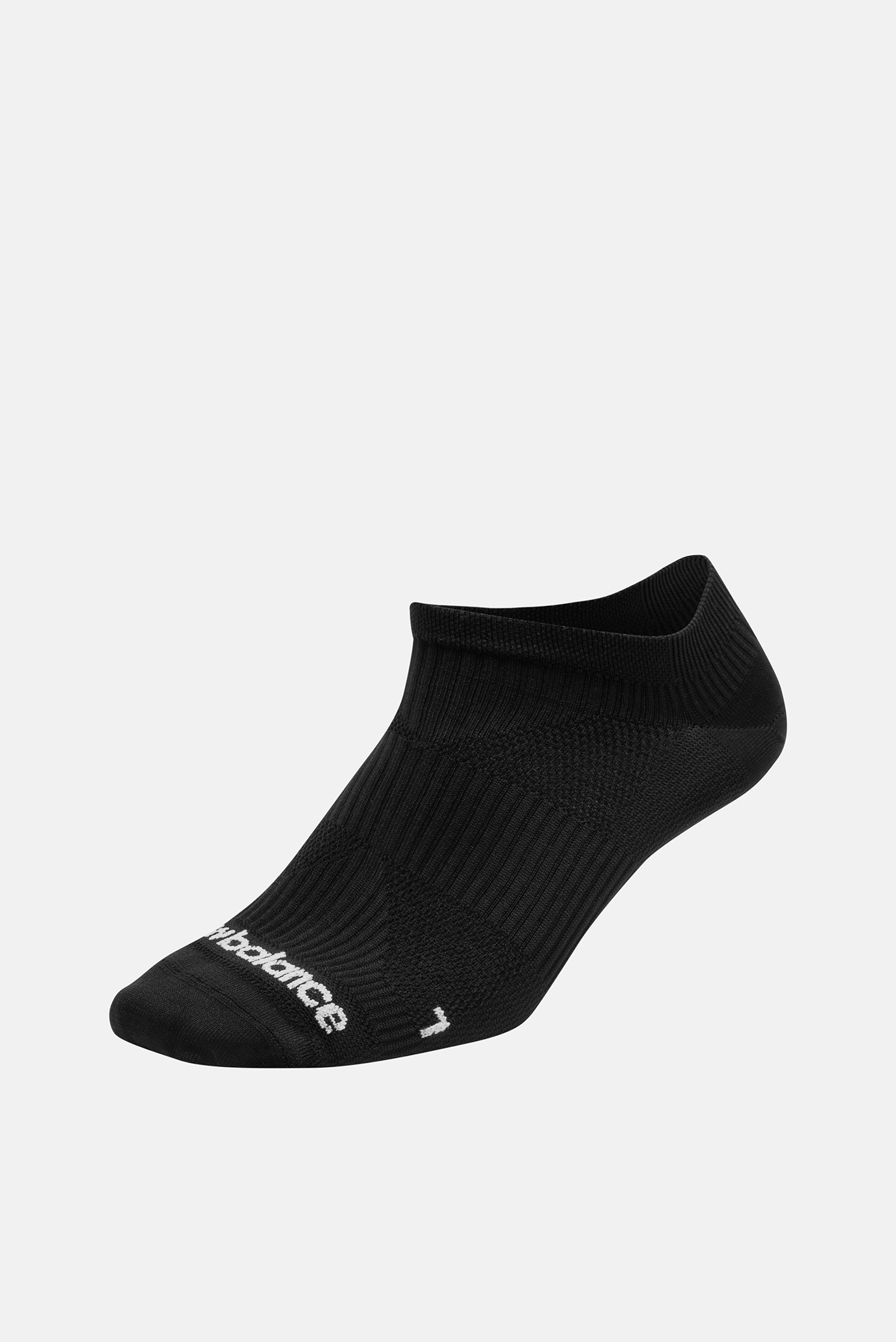 Черные носки Run Flat Knit No Show Черный 35-38 New Balance LAS55321BK Черные носки Run Flat Knit No Show Черный 35-38 New Balance LAS55321BK