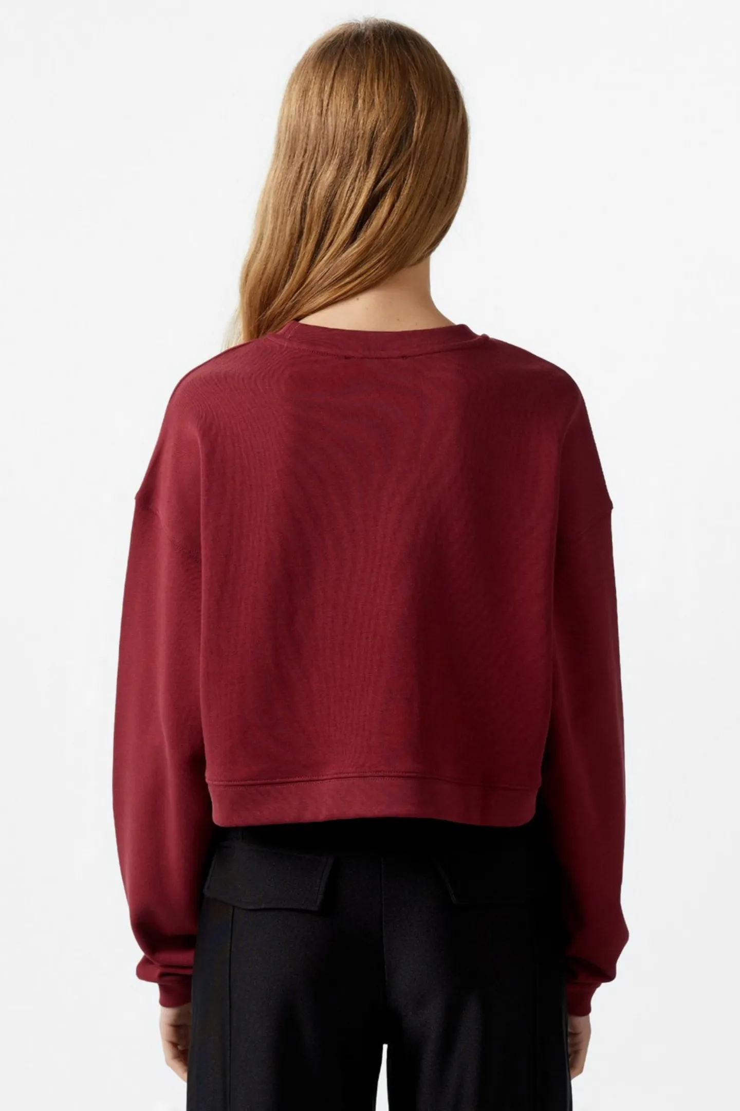 Жіноча червона толстовка 2