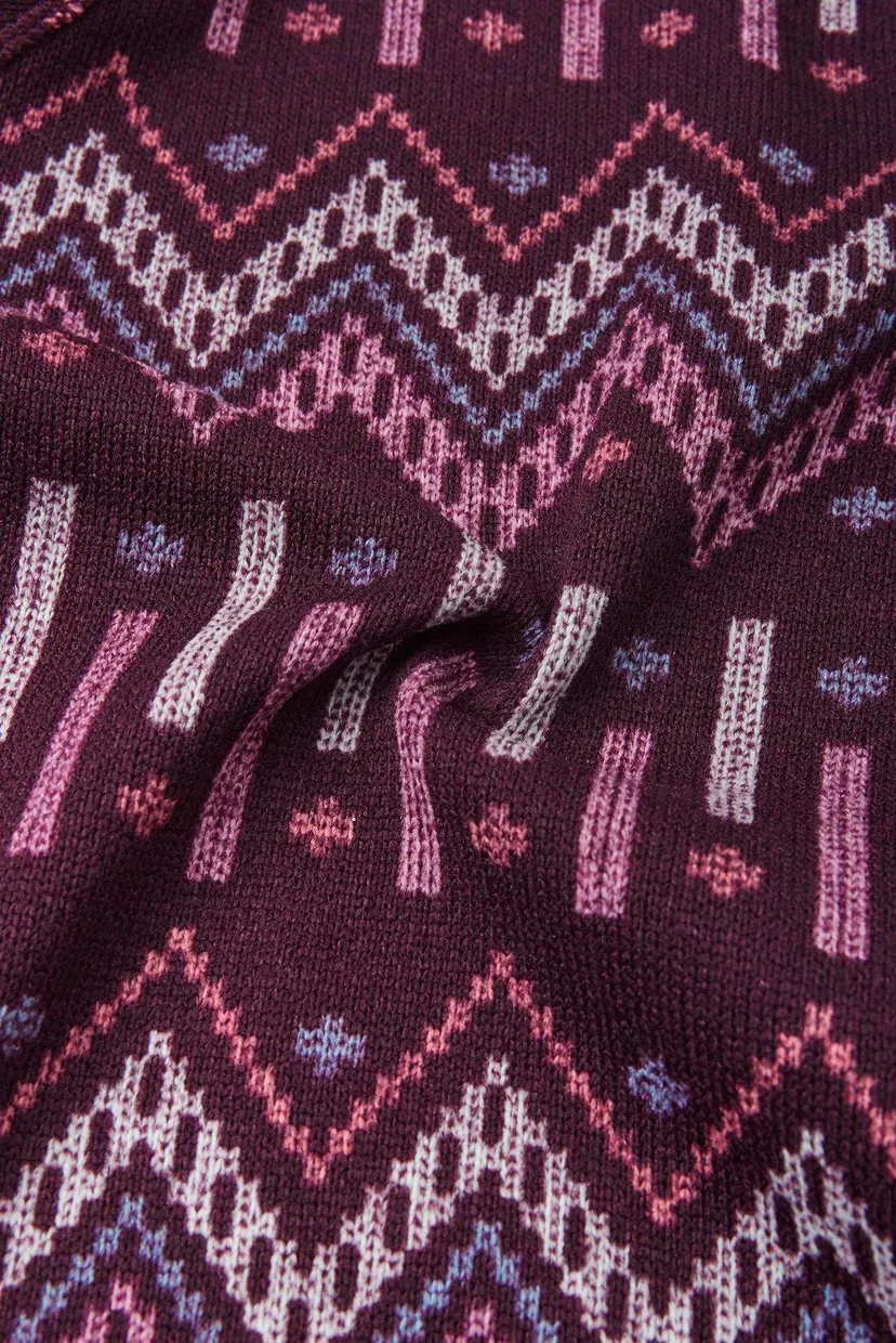 Детский бордовый кардиган ORNAMENT 7
