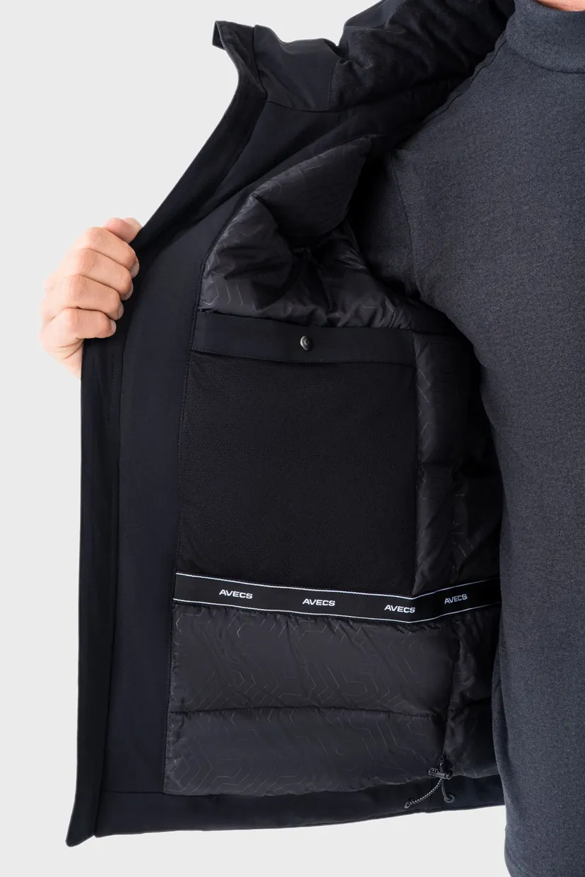 Чоловiча чорна куртка Jacket 10