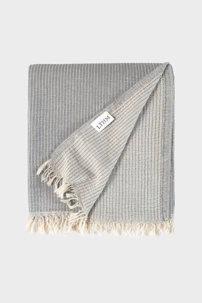 Покрывало - Premium Stripe антрацит 190X225 3