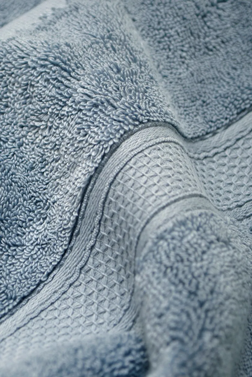 Рушник махровий - Grand soft twist denim денім 90X150 3