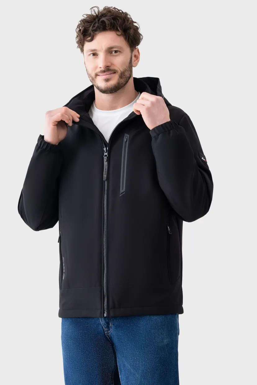 Чоловіча чорна куртка  jacket 6
