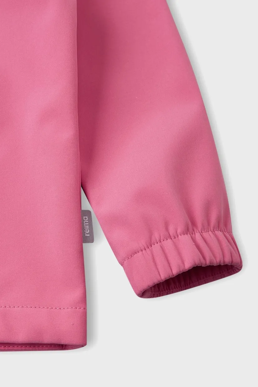 Детская розовая куртка Softshell Vantti 4