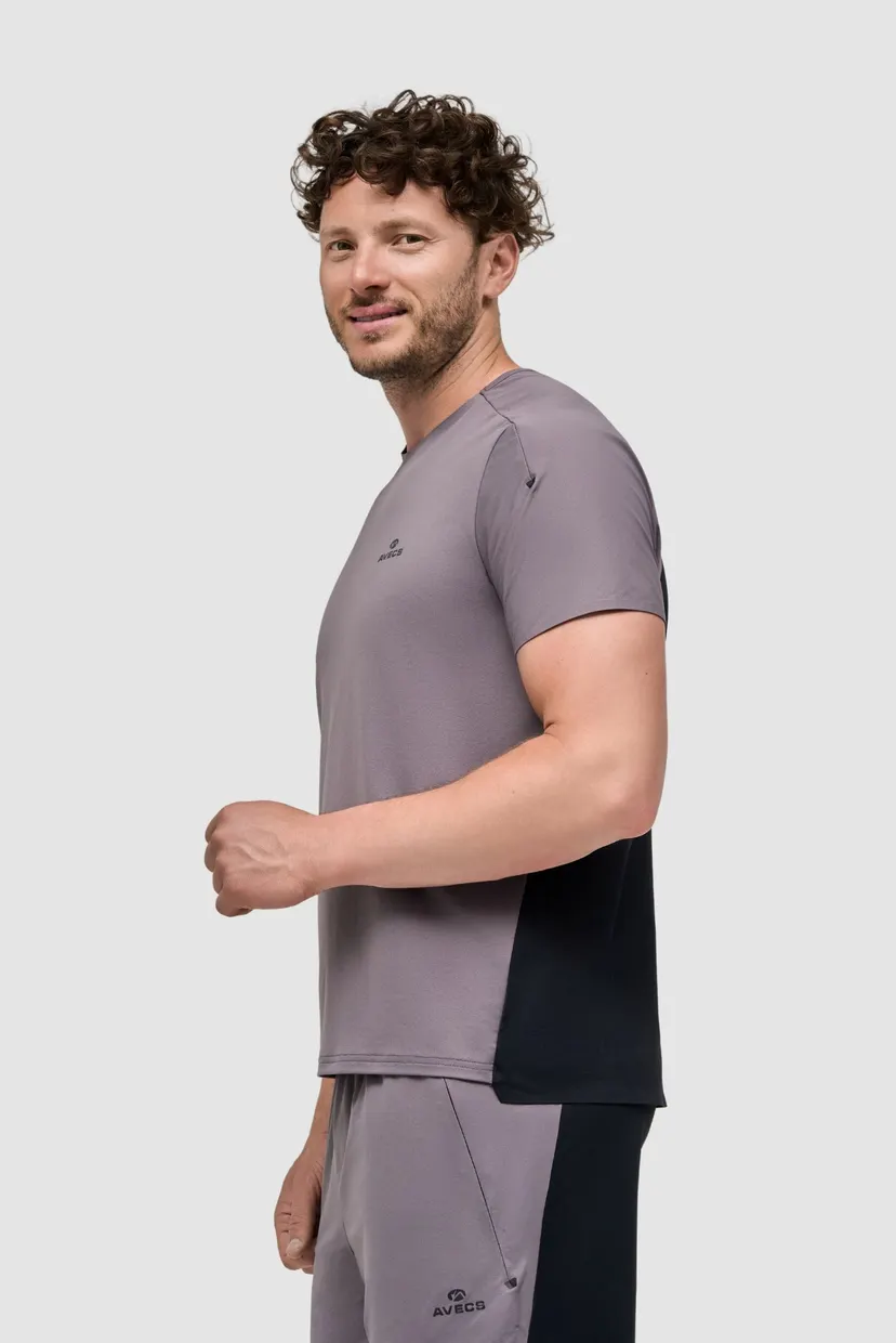 Чоловічий спортивний комплект сірий sports kit 4