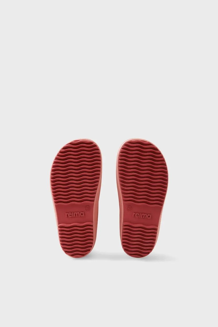 Детские оранжевые сапоги резиновые Barefoot Ankka 7