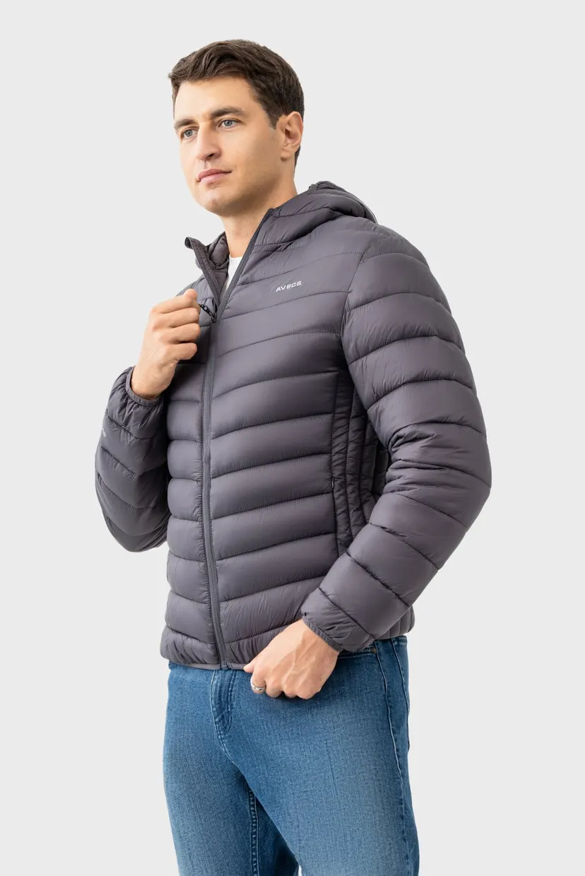 Мужская серая Ветровка Windbreaker 5