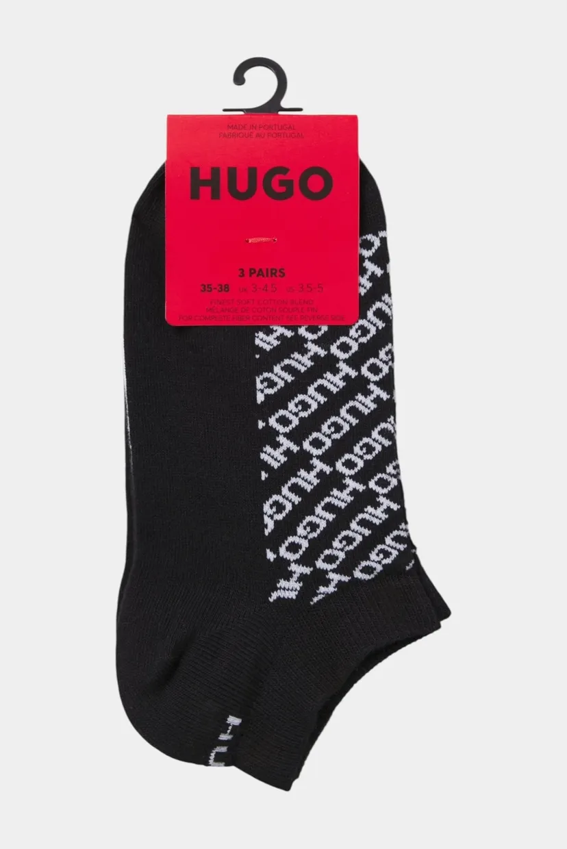 Жіночі чорно-білі шкарпетки 3