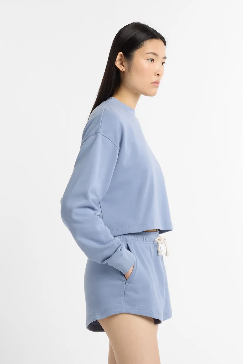 Женский голубой свитшот Coastal Fleece 3