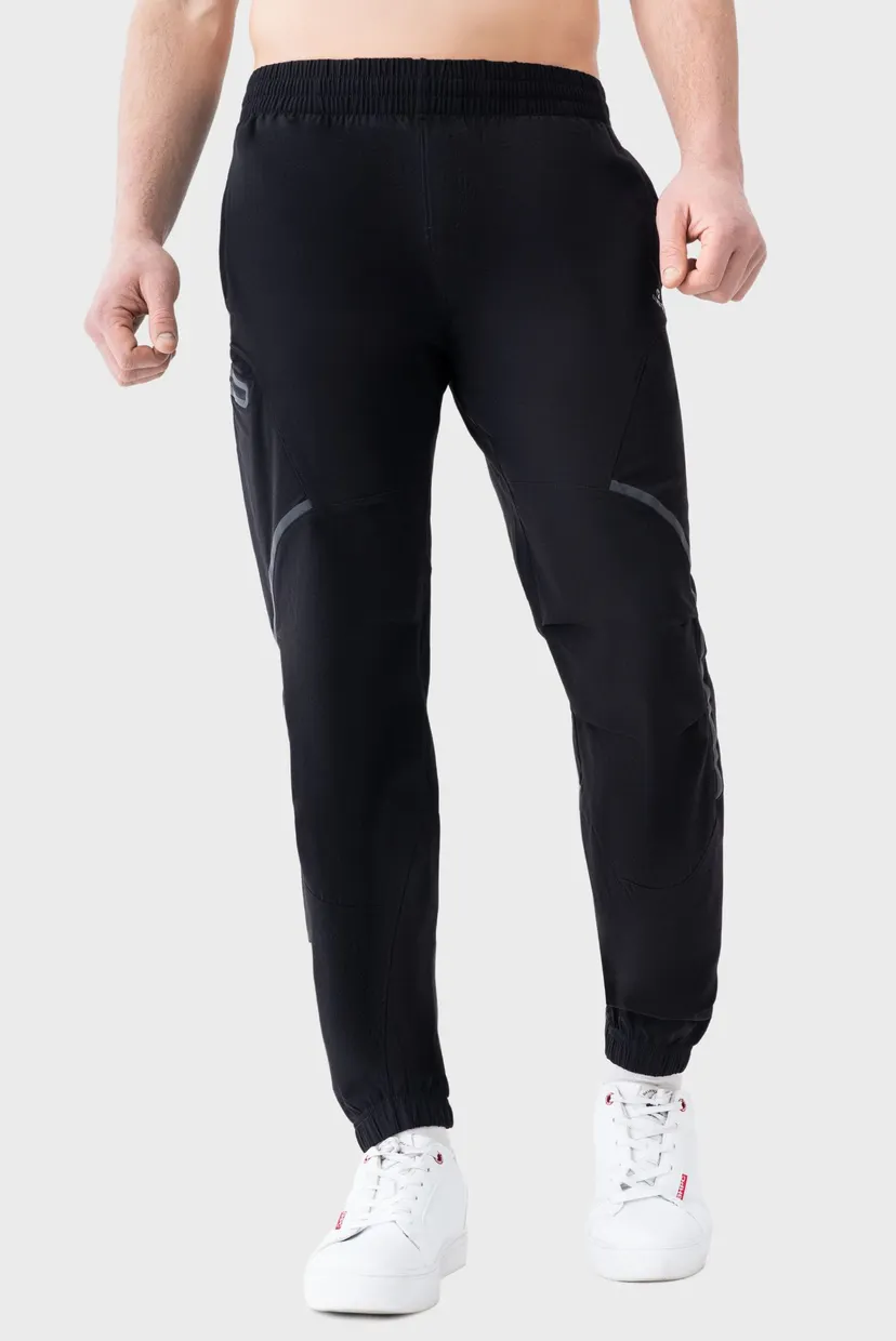 Мужской спортивный костюм черный sports suit 6