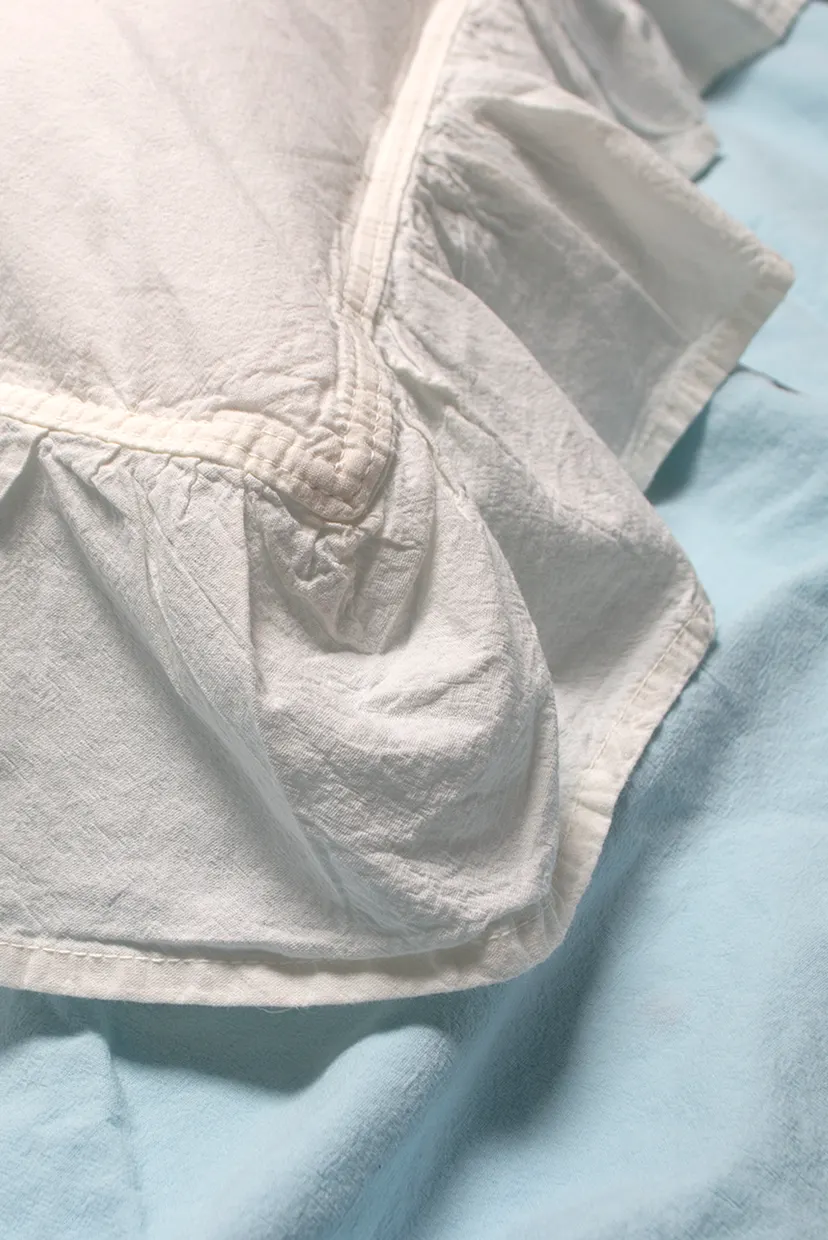 Постільна білизна Washed cotton - Kansas fly plus ментоловий євро 4