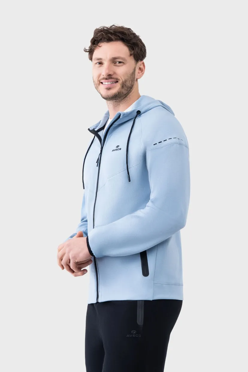 Мужской голубой Спортивный костюм (кофта, брюки) Tracksuit 4