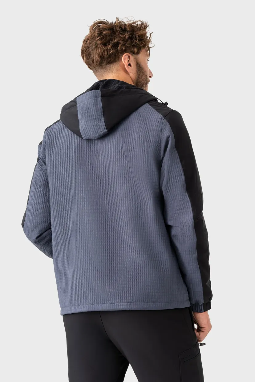 Чоловіча темно-сiра вiтровка Windbreaker 5