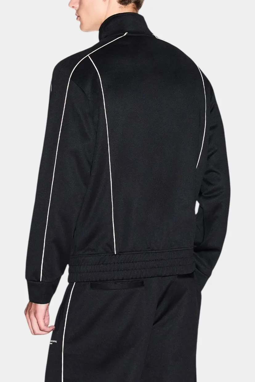 Мужская черная олимпийка Armani Exchange 10790 — MD-Fashion