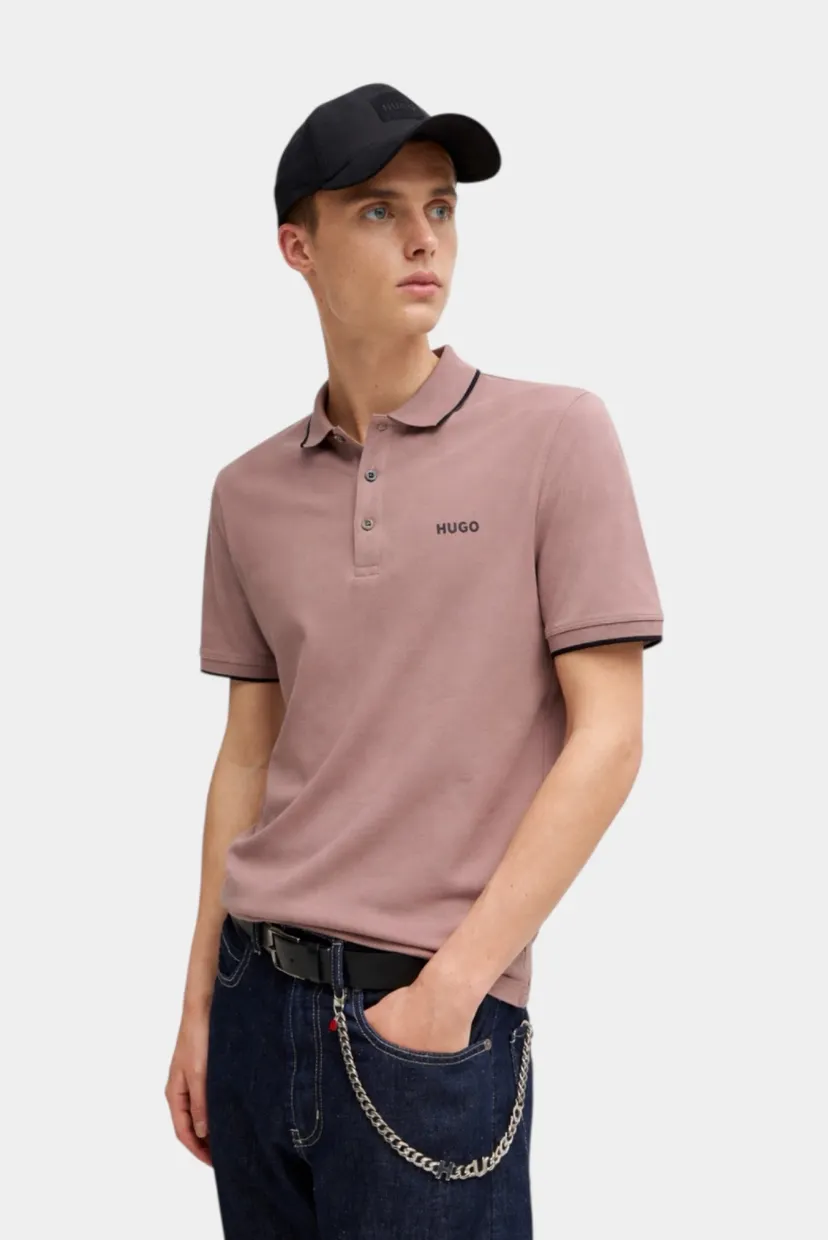 Чоловіче рожеве поло 3